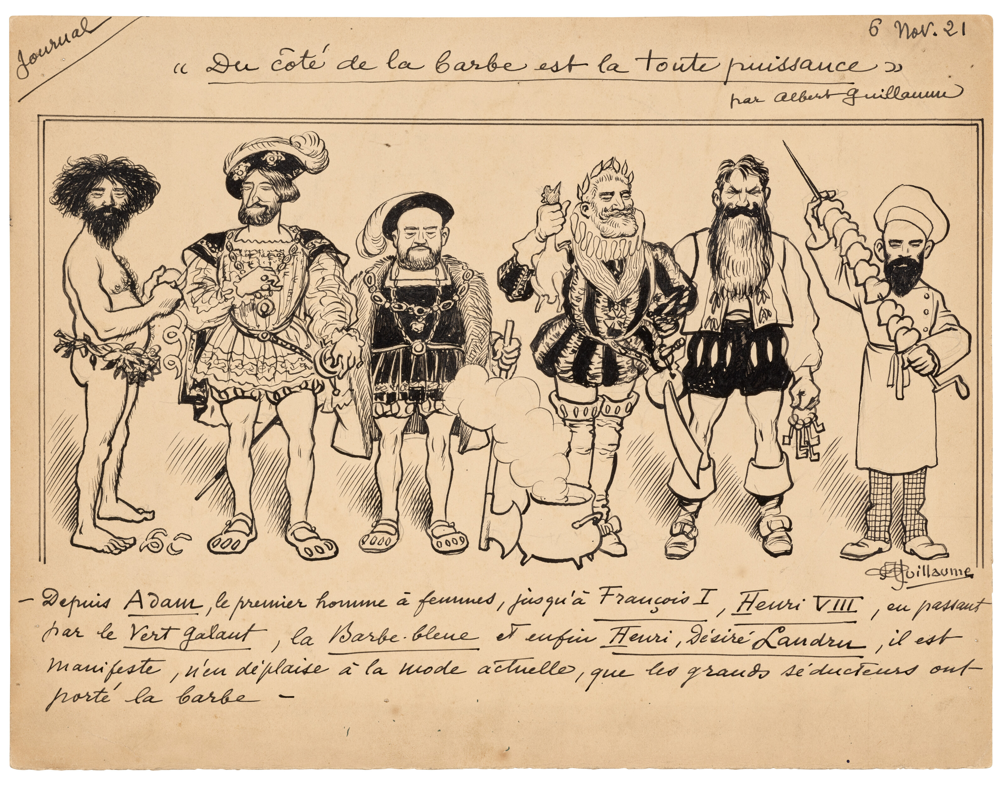 ALBERT GUILLAUME (Paris 1873-1942 FAUX EN PÉRIGORD) image 7