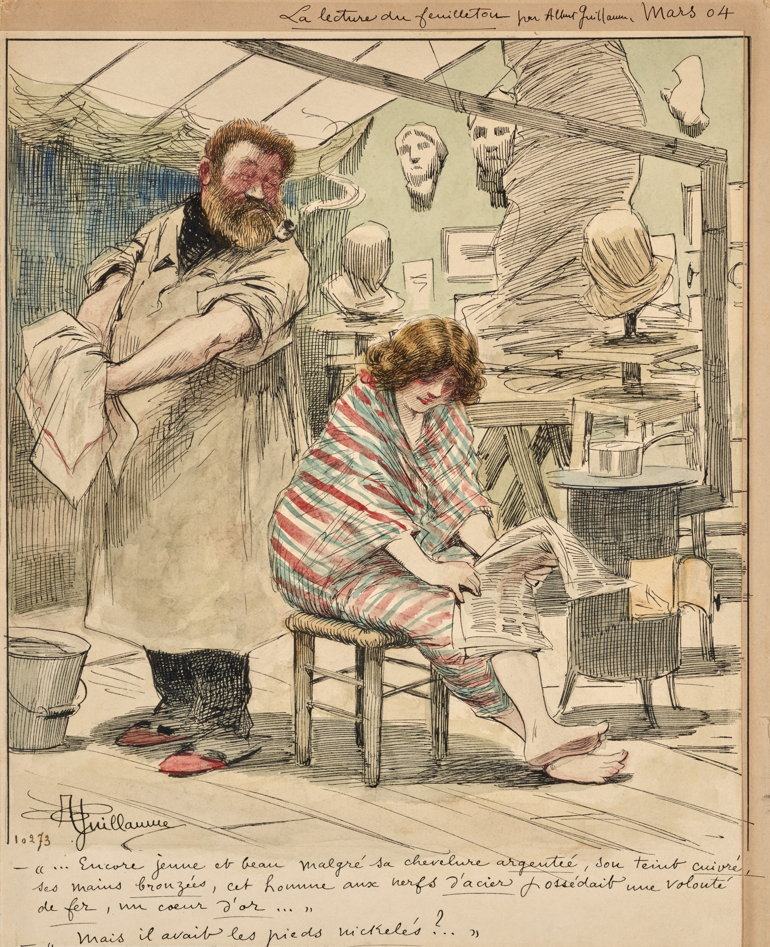 ALBERT GUILLAUME (Paris 1873-1942 FAUX EN PÉRIGORD) image 12