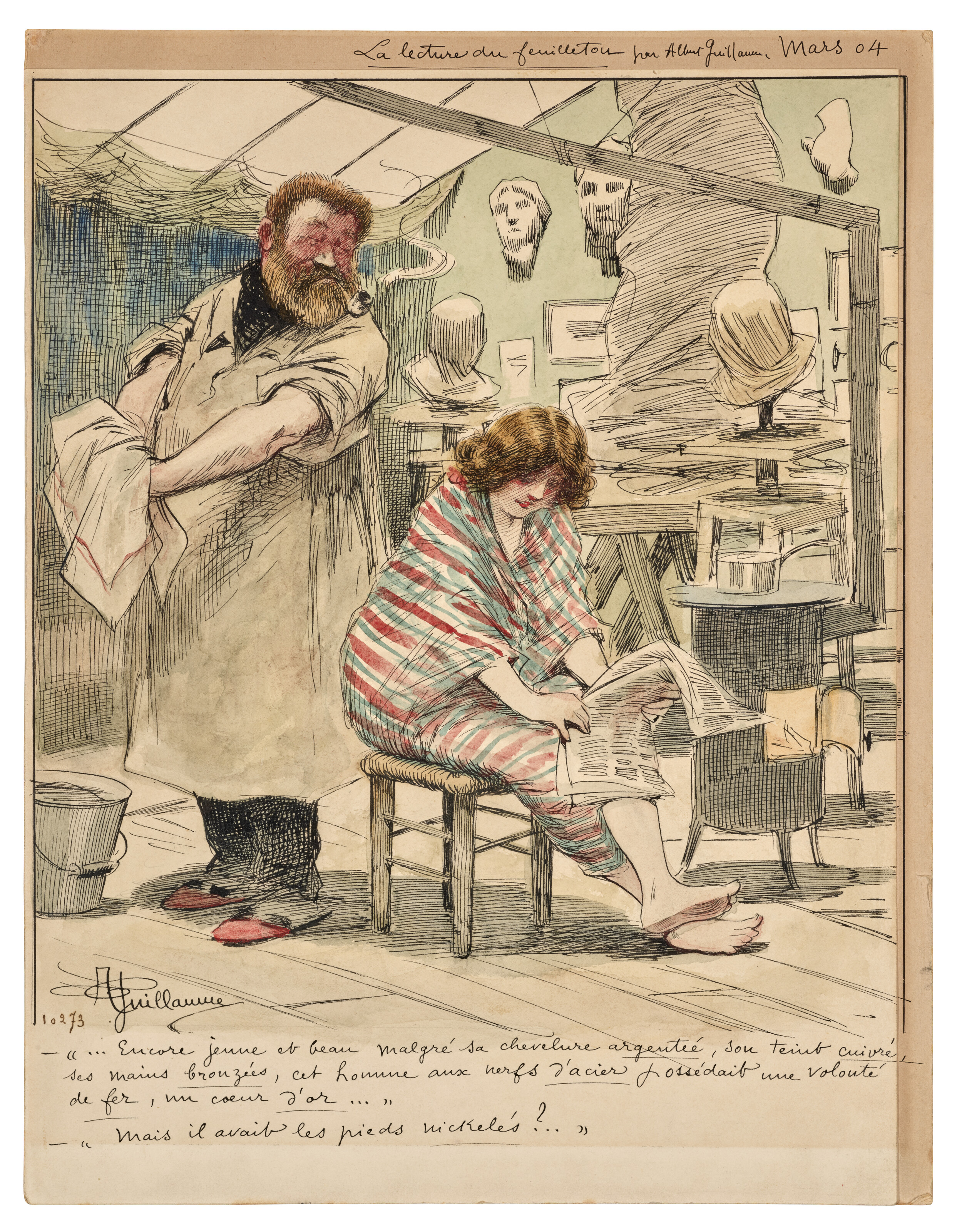 ALBERT GUILLAUME (Paris 1873-1942 FAUX EN PÉRIGORD) image 13