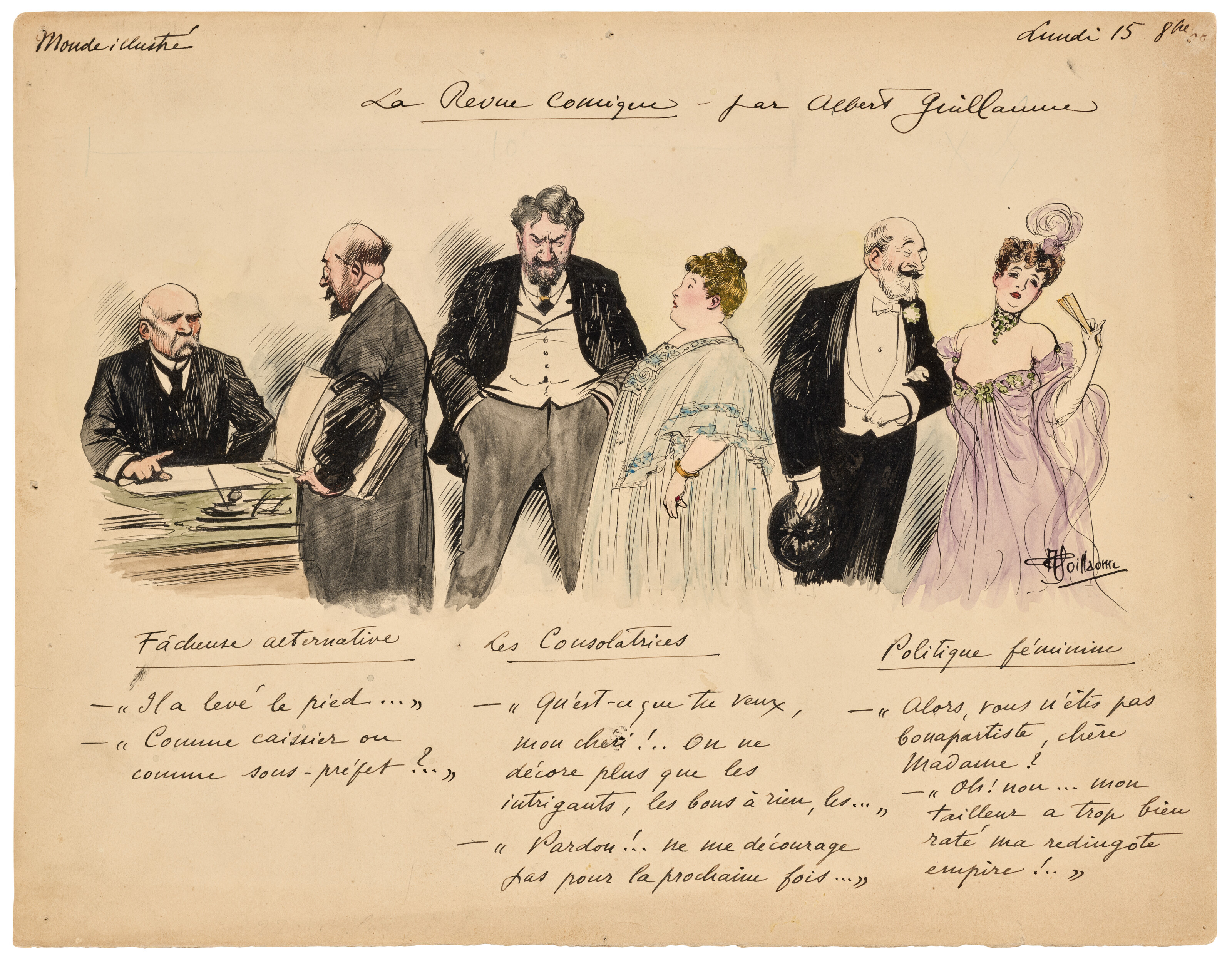 ALBERT GUILLAUME (Paris 1873-1942 FAUX EN PÉRIGORD) image 15