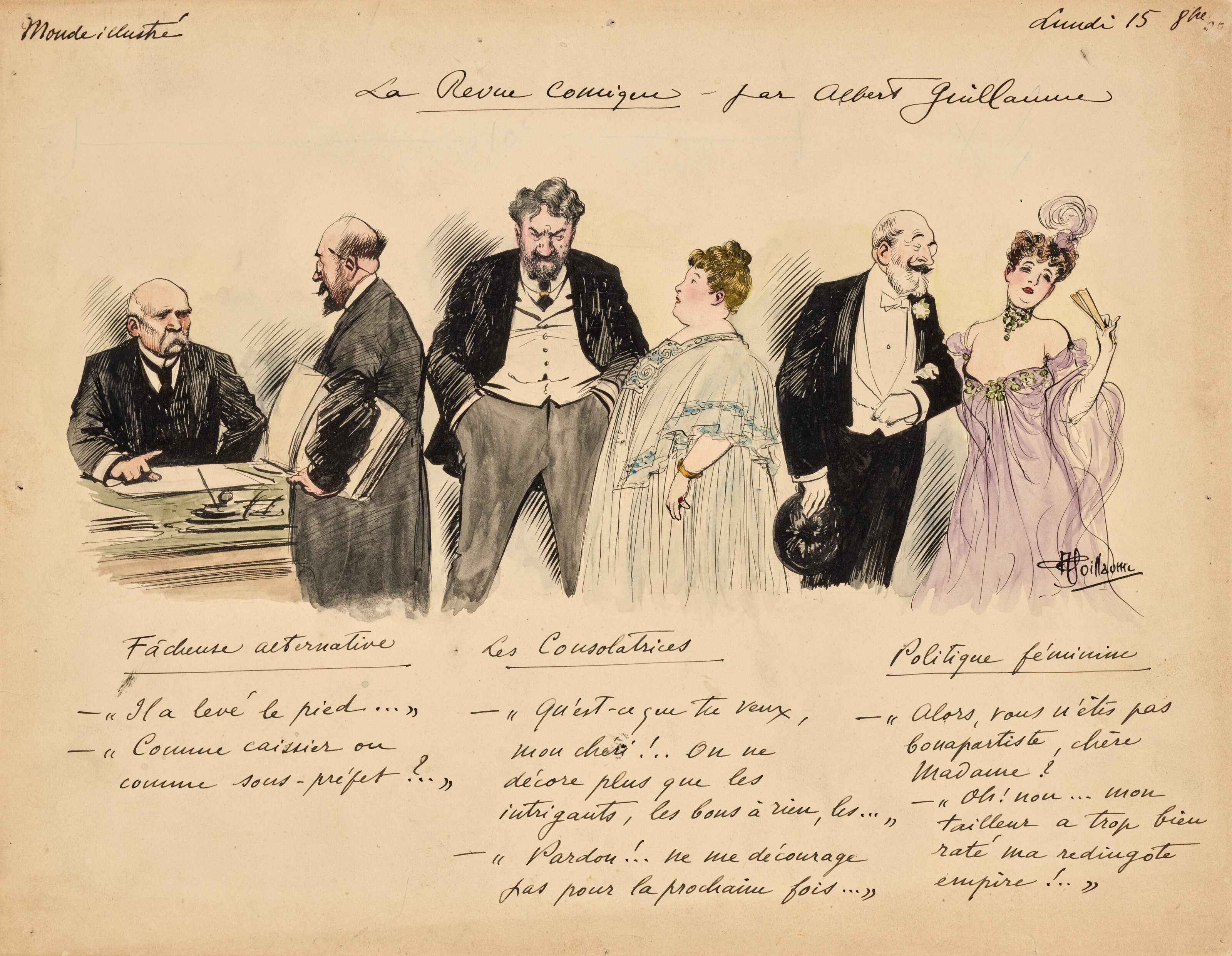 ALBERT GUILLAUME (Paris 1873-1942 FAUX EN PÉRIGORD) image 16