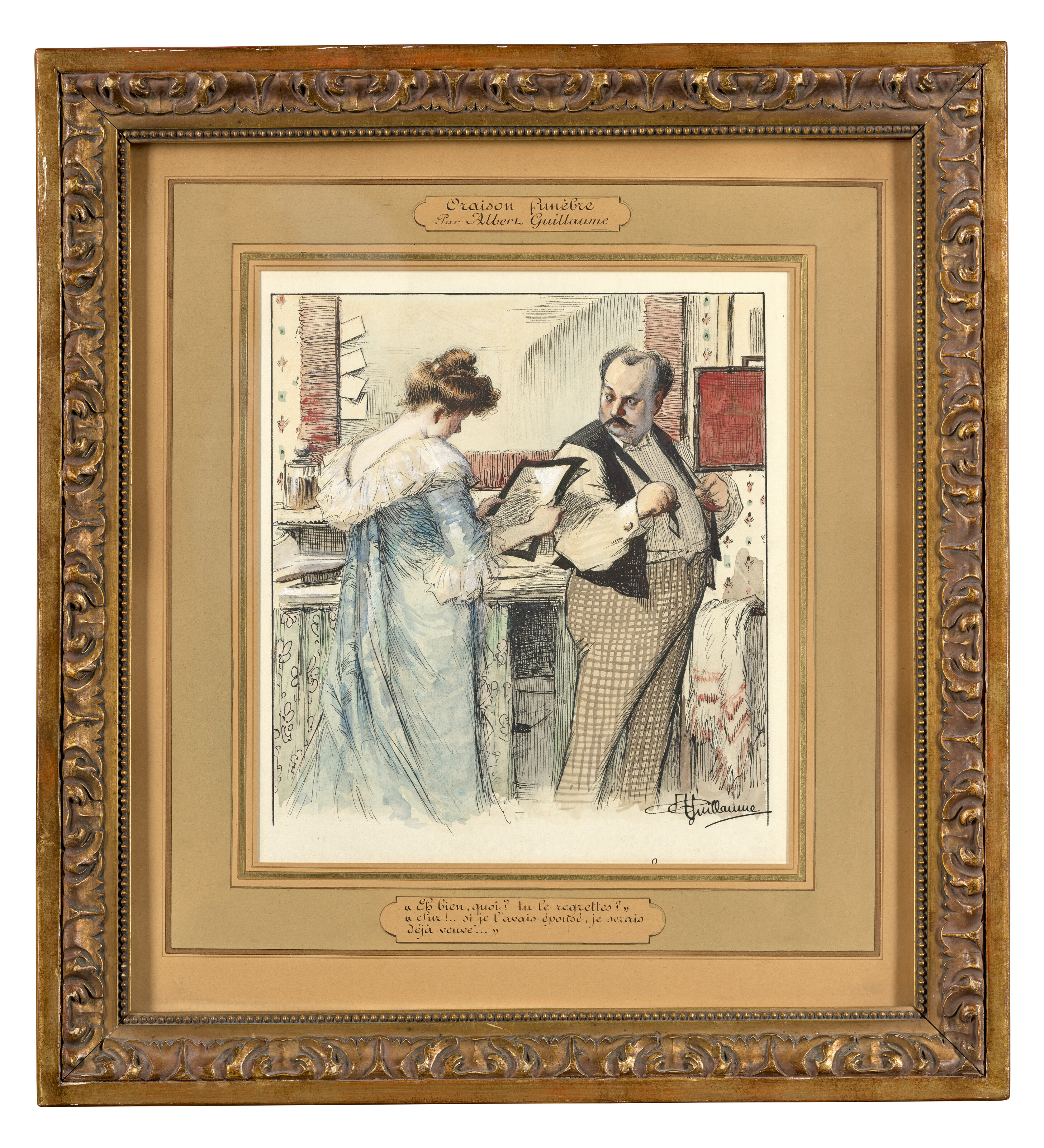 ALBERT GUILLAUME (Paris 1873-1942 FAUX EN PÉRIGORD) image 2