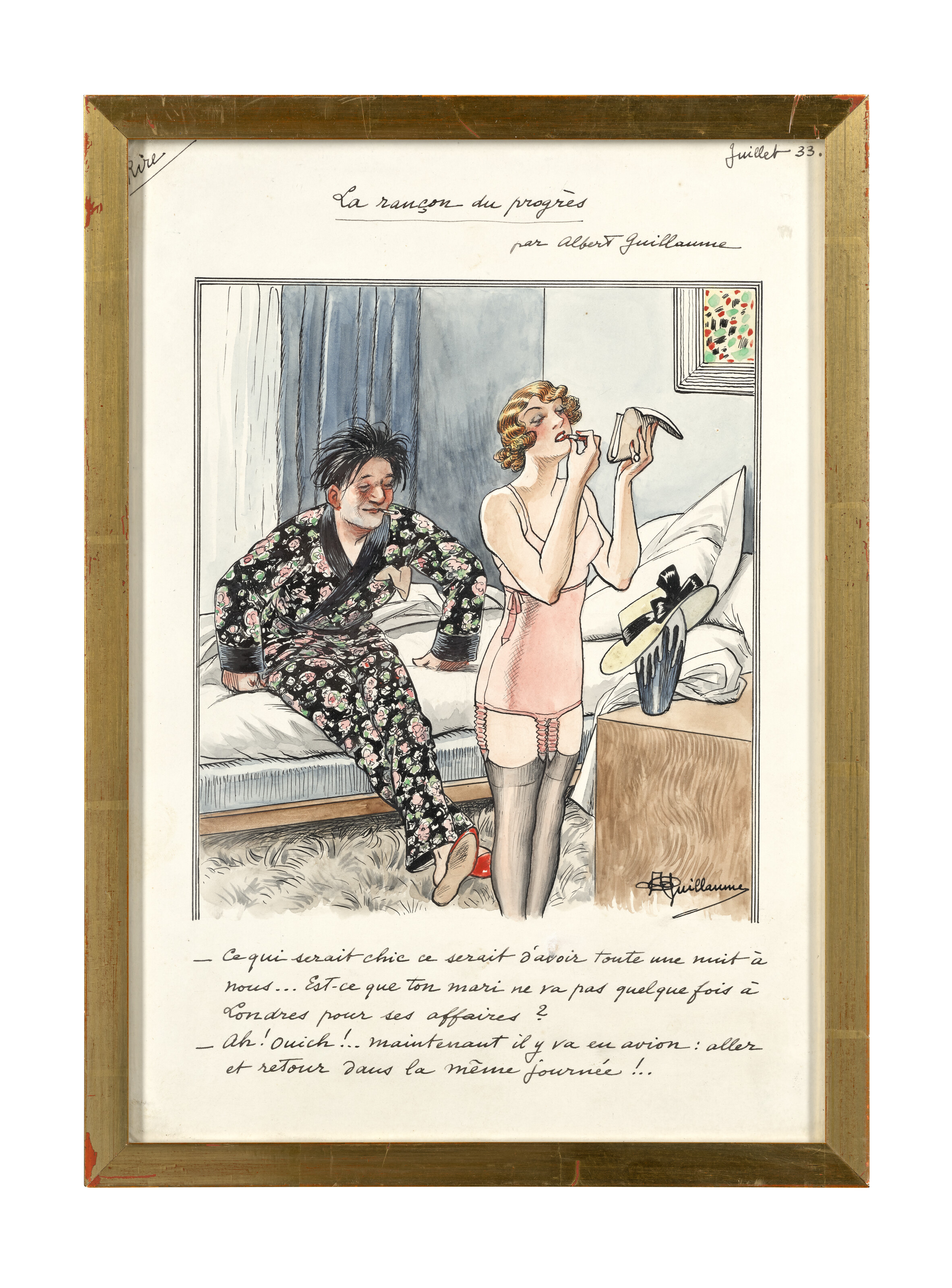 ALBERT GUILLAUME (PARIS 1873-1942 FAUX-EN-PéRIGORD) image 5