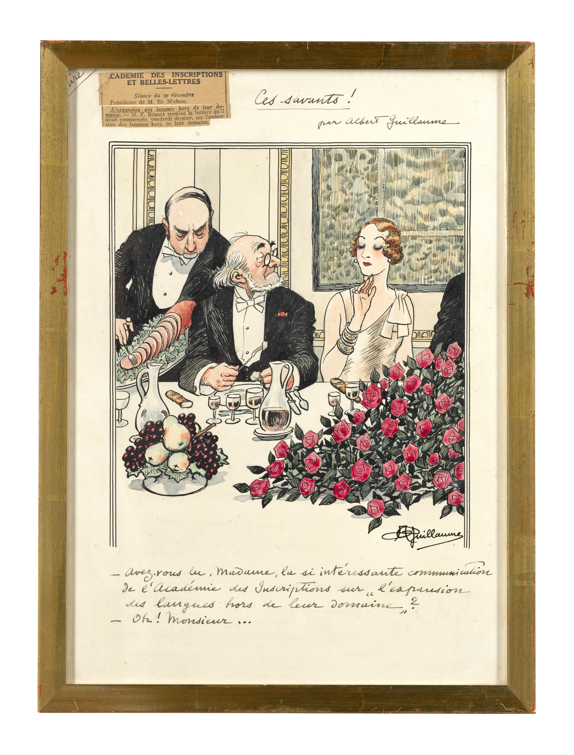 ALBERT GUILLAUME (PARIS 1873-1942 FAUX-EN-PéRIGORD) image 6