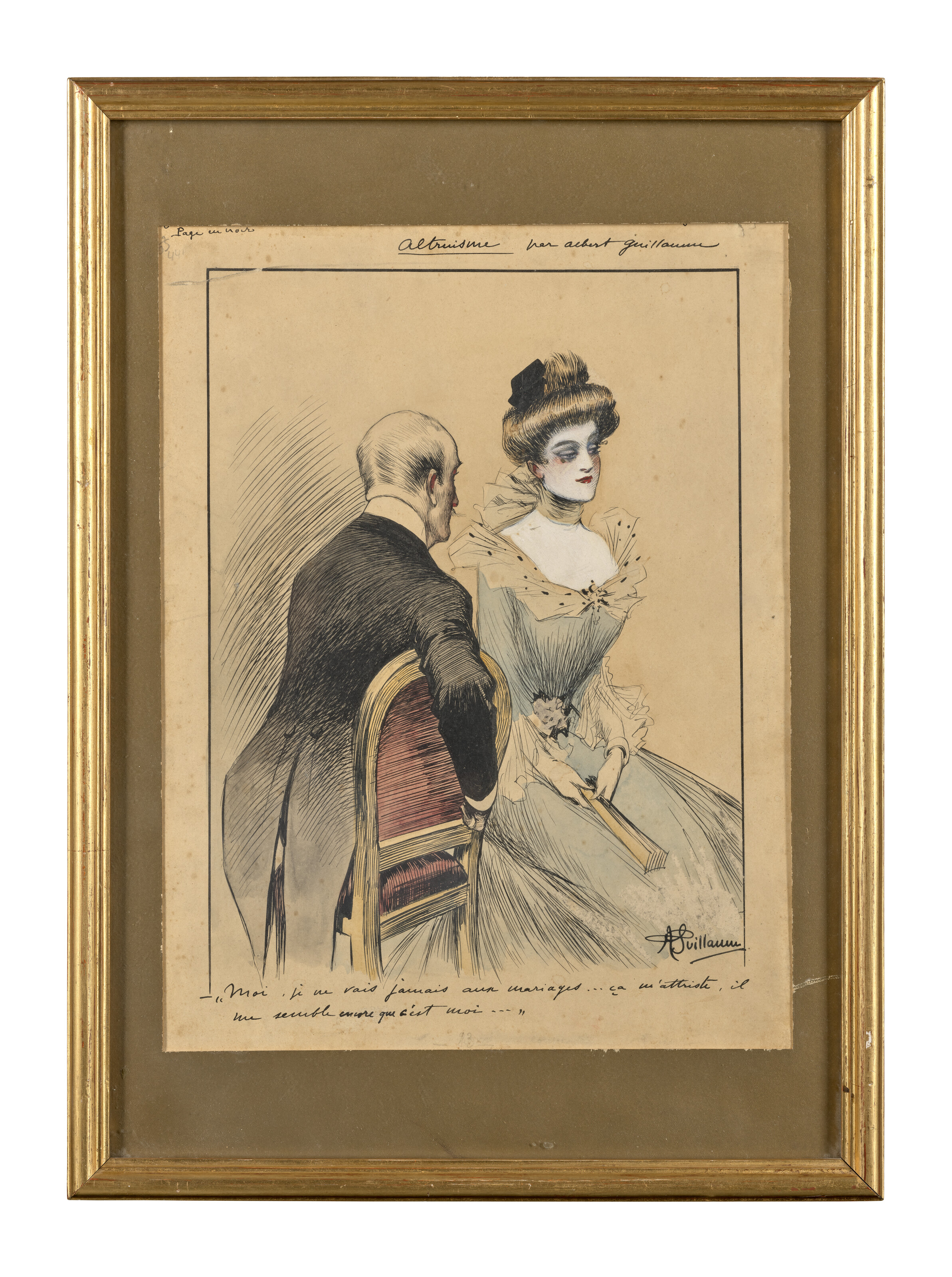 Albert Guillaume (PARIS 1873-1942 FAUX-EN-Périgord) image 3