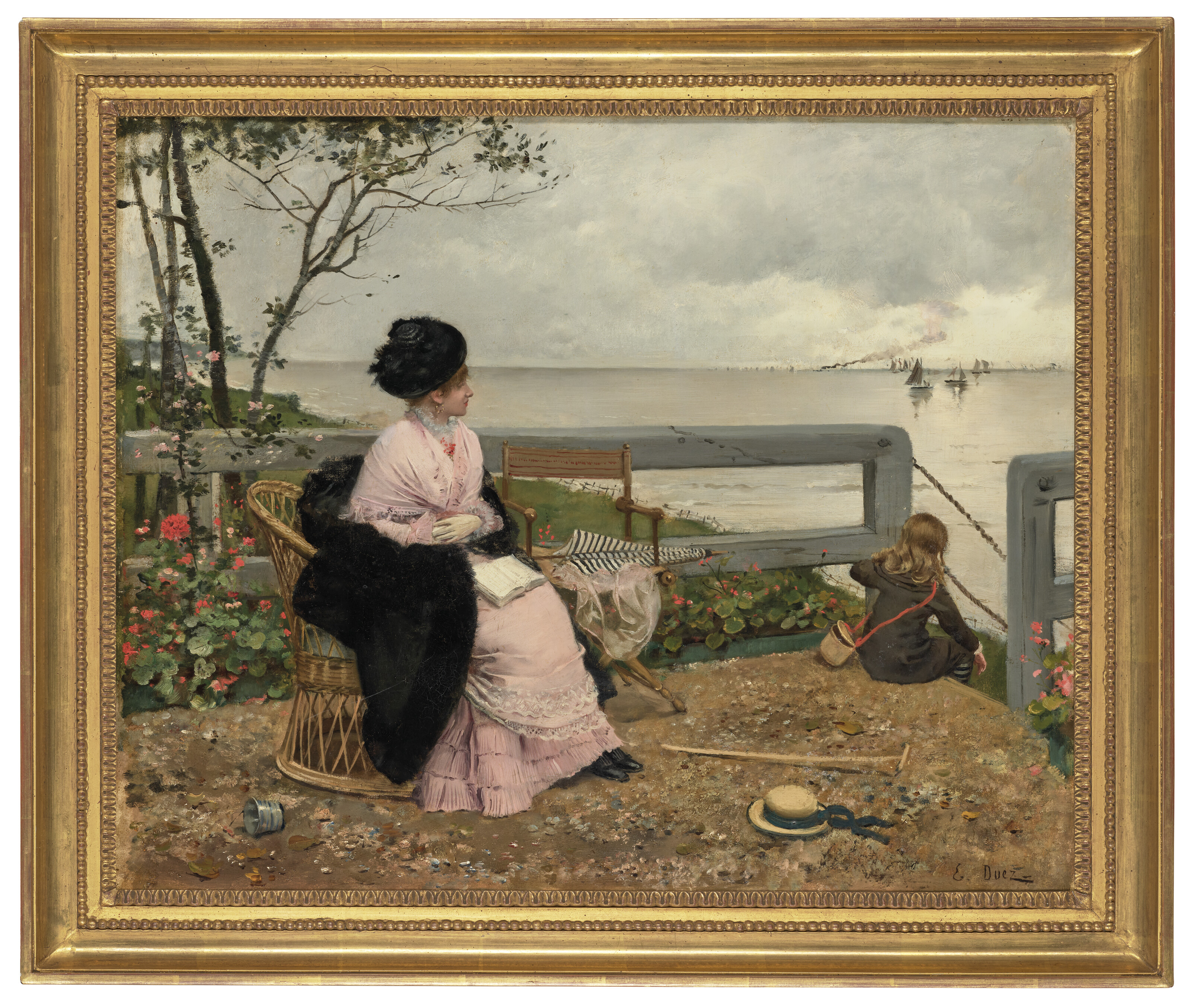 ERNEST ANGE DUEZ (PARIS 1843-1896 SAINT-GERMAIN-EN-LAYE) image 2