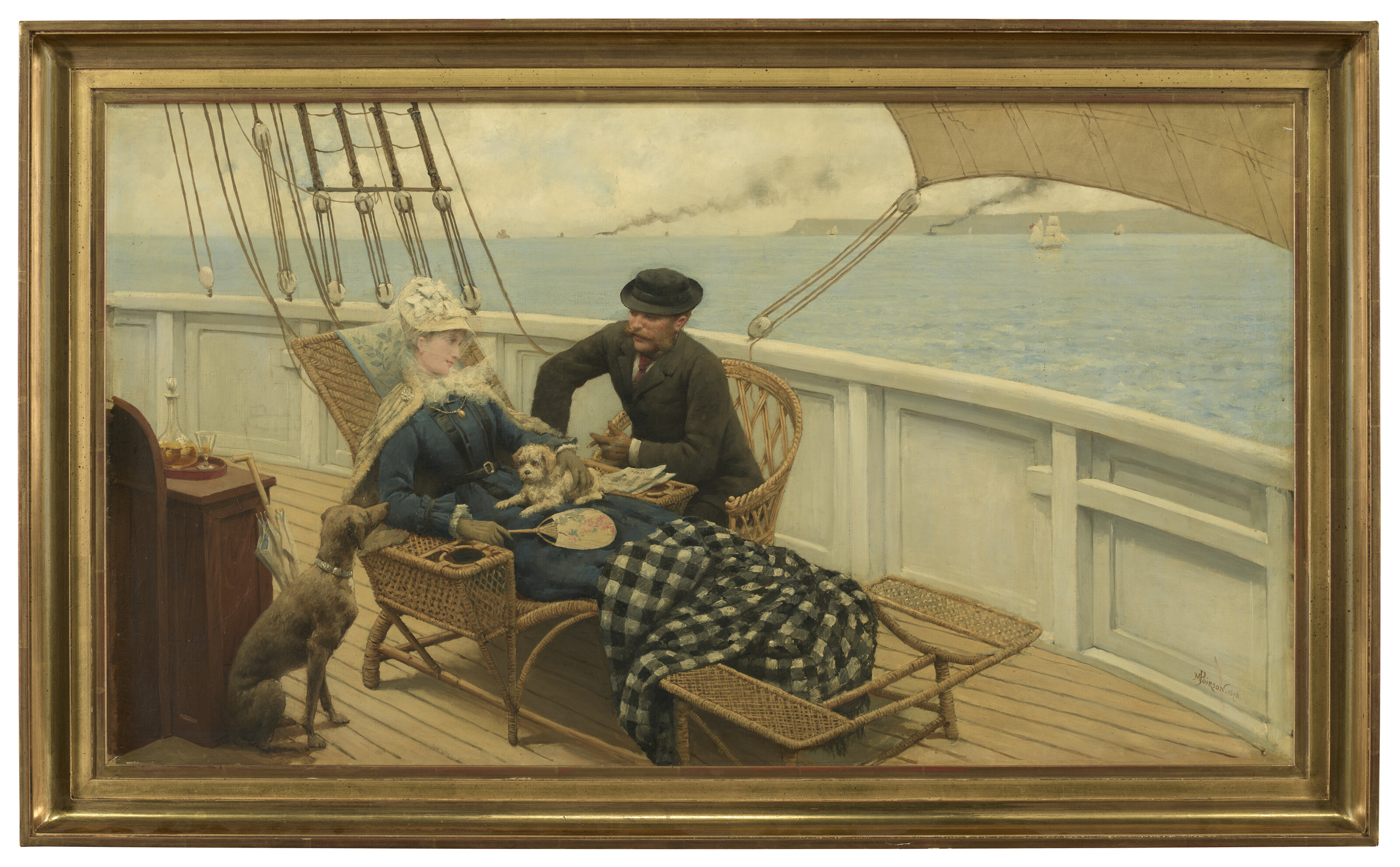 MAURICE POIRSON (PARIS 1850-1882) image 2