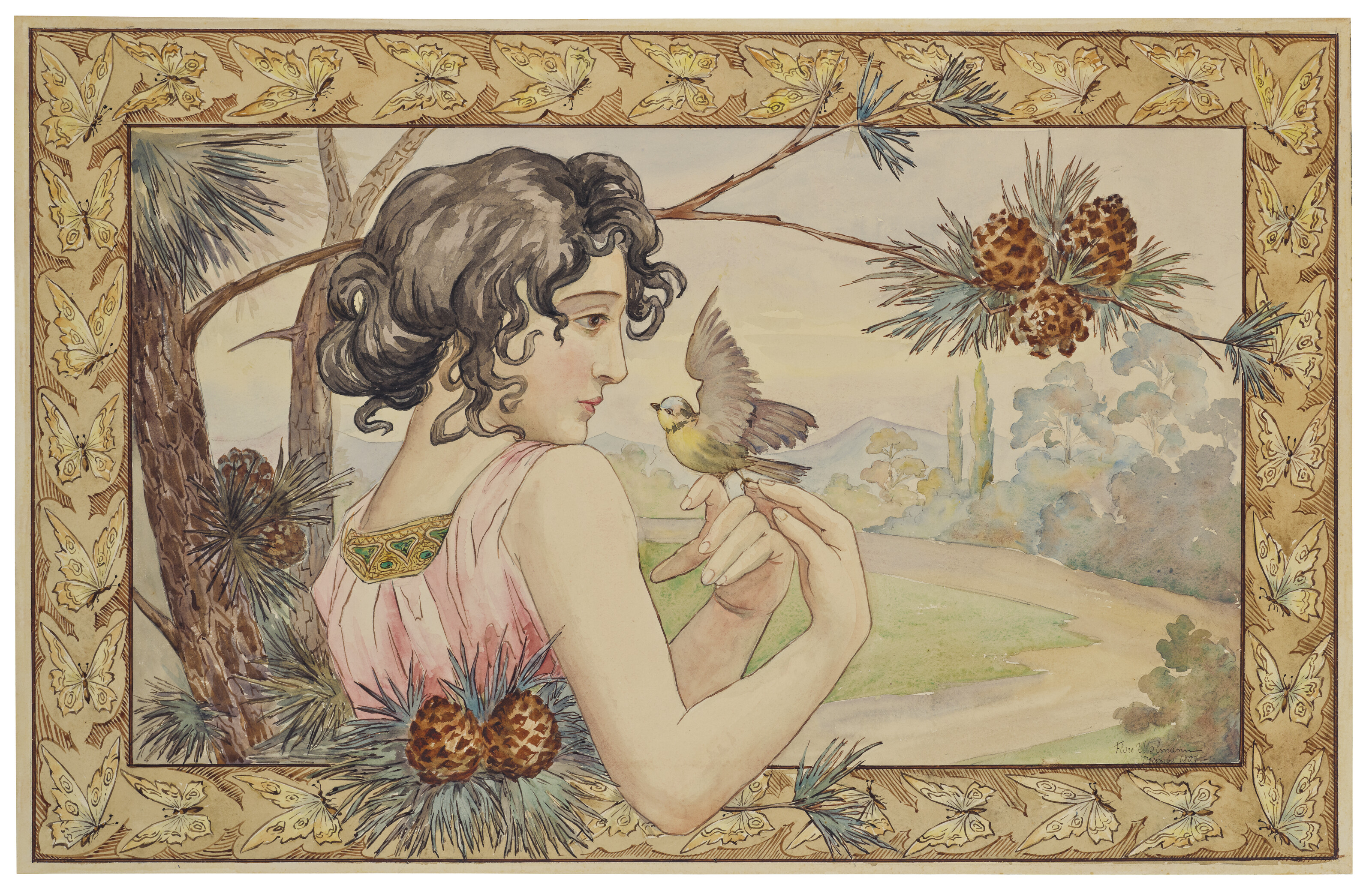 FLORE UHLMANN (ACTIVE AU DÉBUT DU XXe SIÈCLE) image 2