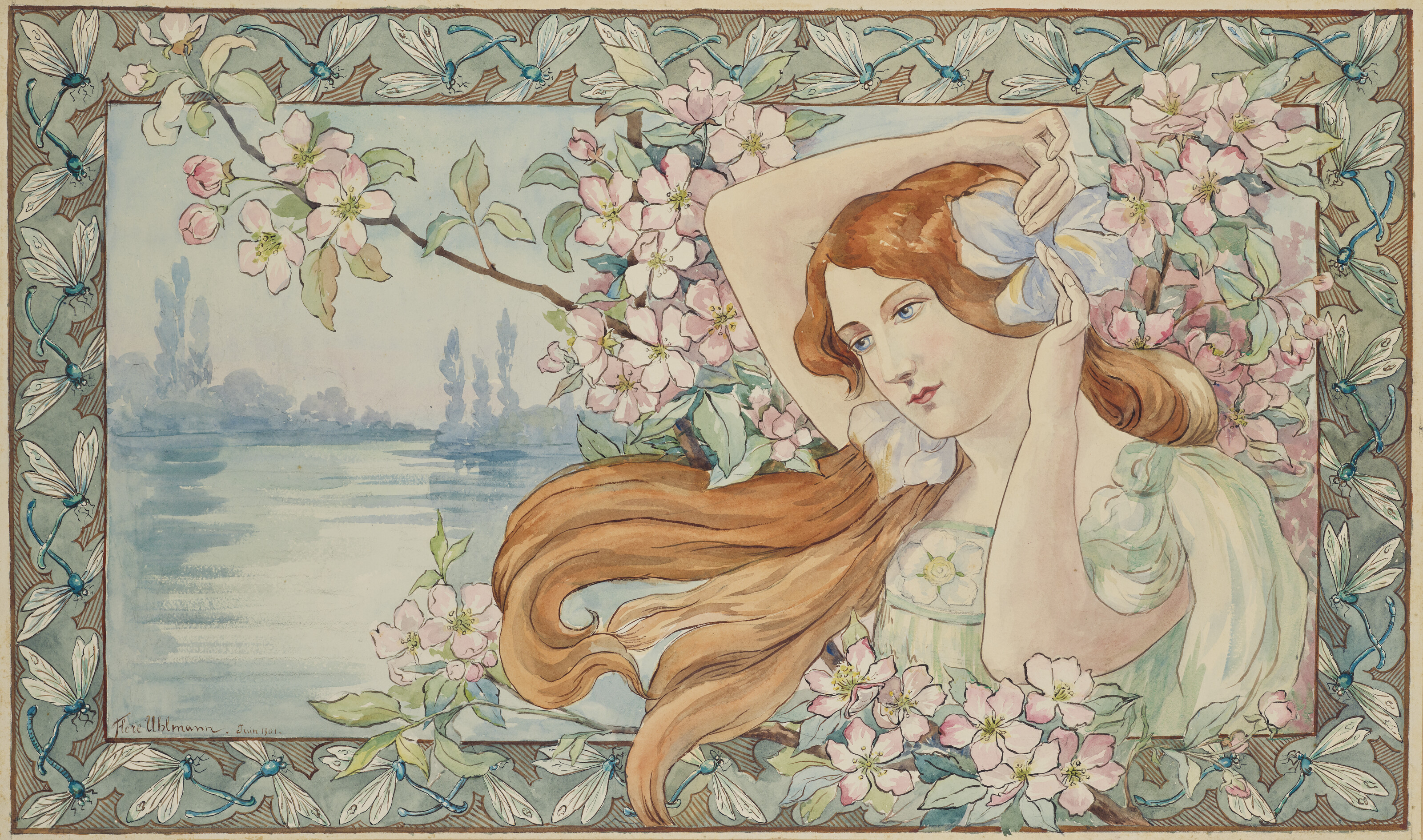 FLORE UHLMANN (ACTIVE AU DÉBUT DU XXe SIÈCLE) image 3