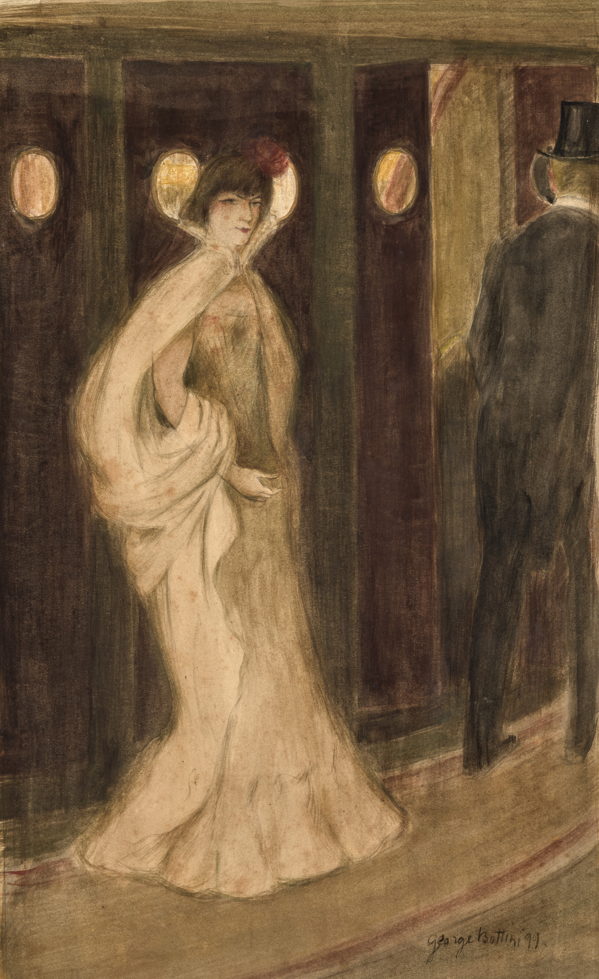 GEORGES ALFRED BOTTINI (PARIS 1874-1907 VILLEJUIF) image 4