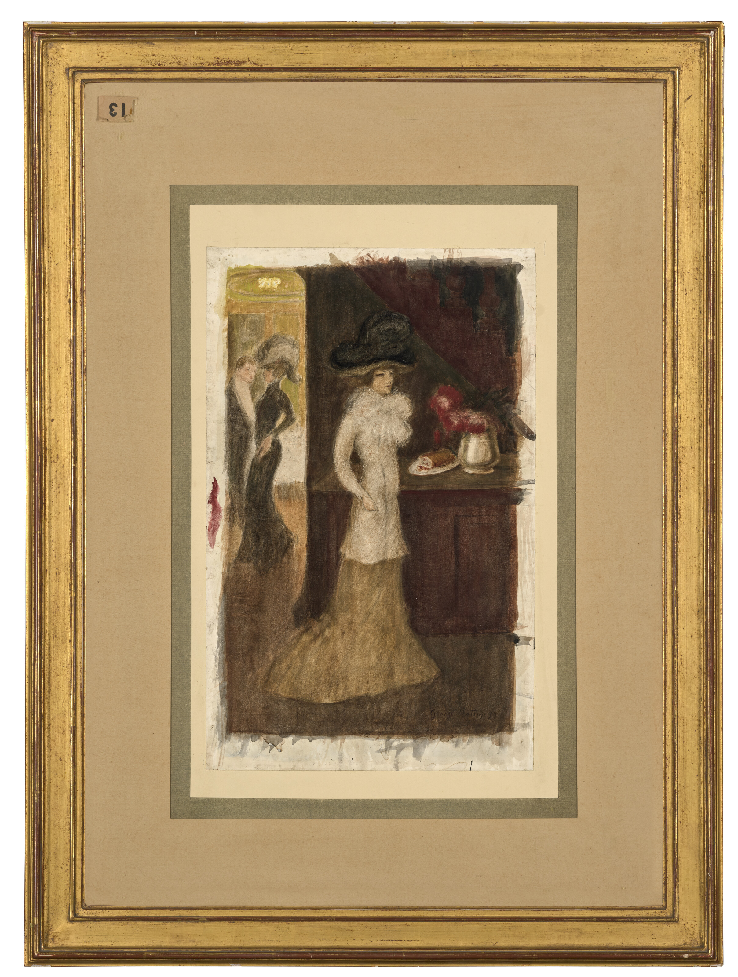 GEORGES ALFRED BOTTINI (PARIS 1874-1907 VILLEJUIF) image 7