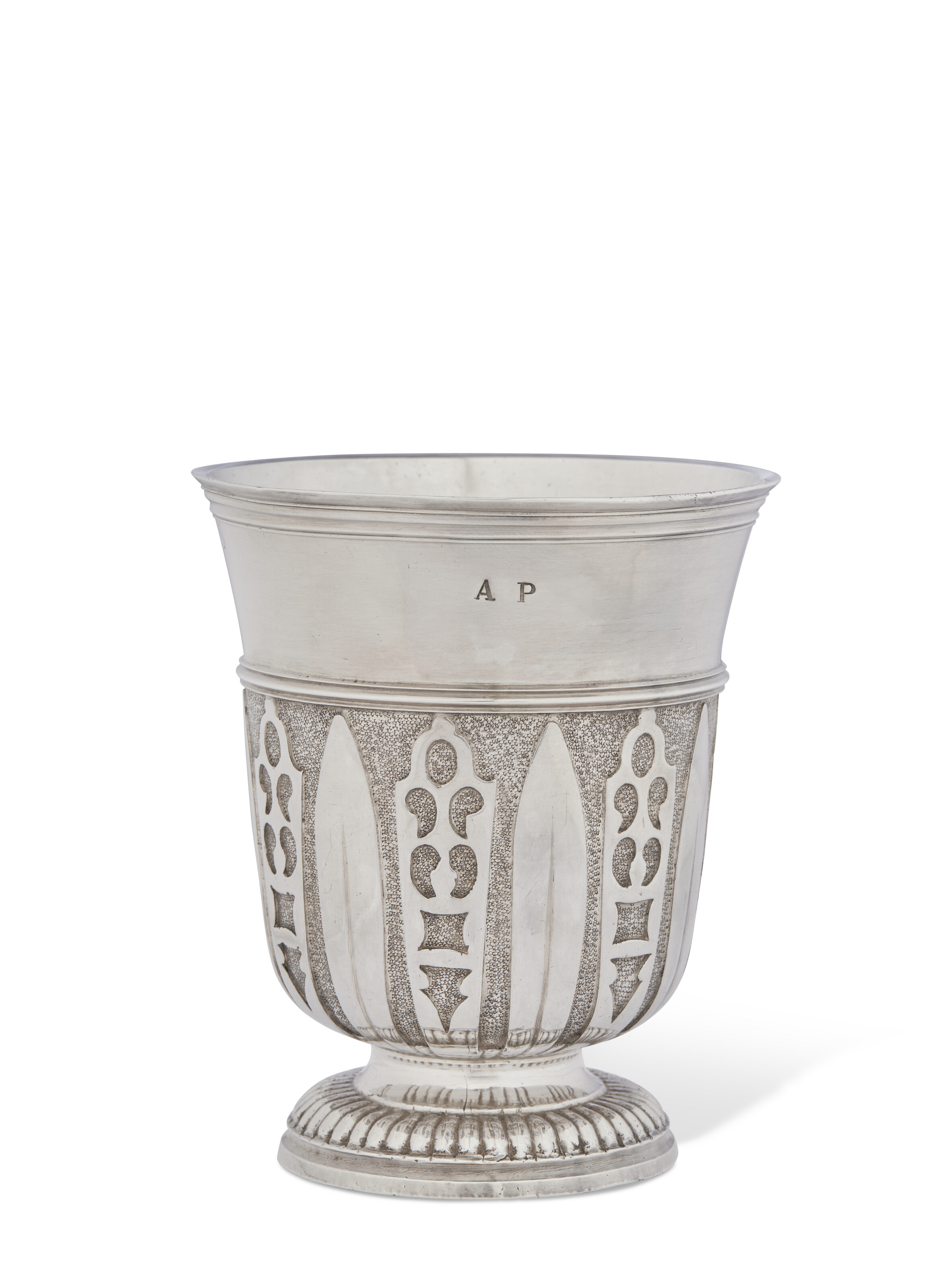 TIMBALE EN ARGENT D'ÉPOQUE LOUIS XV