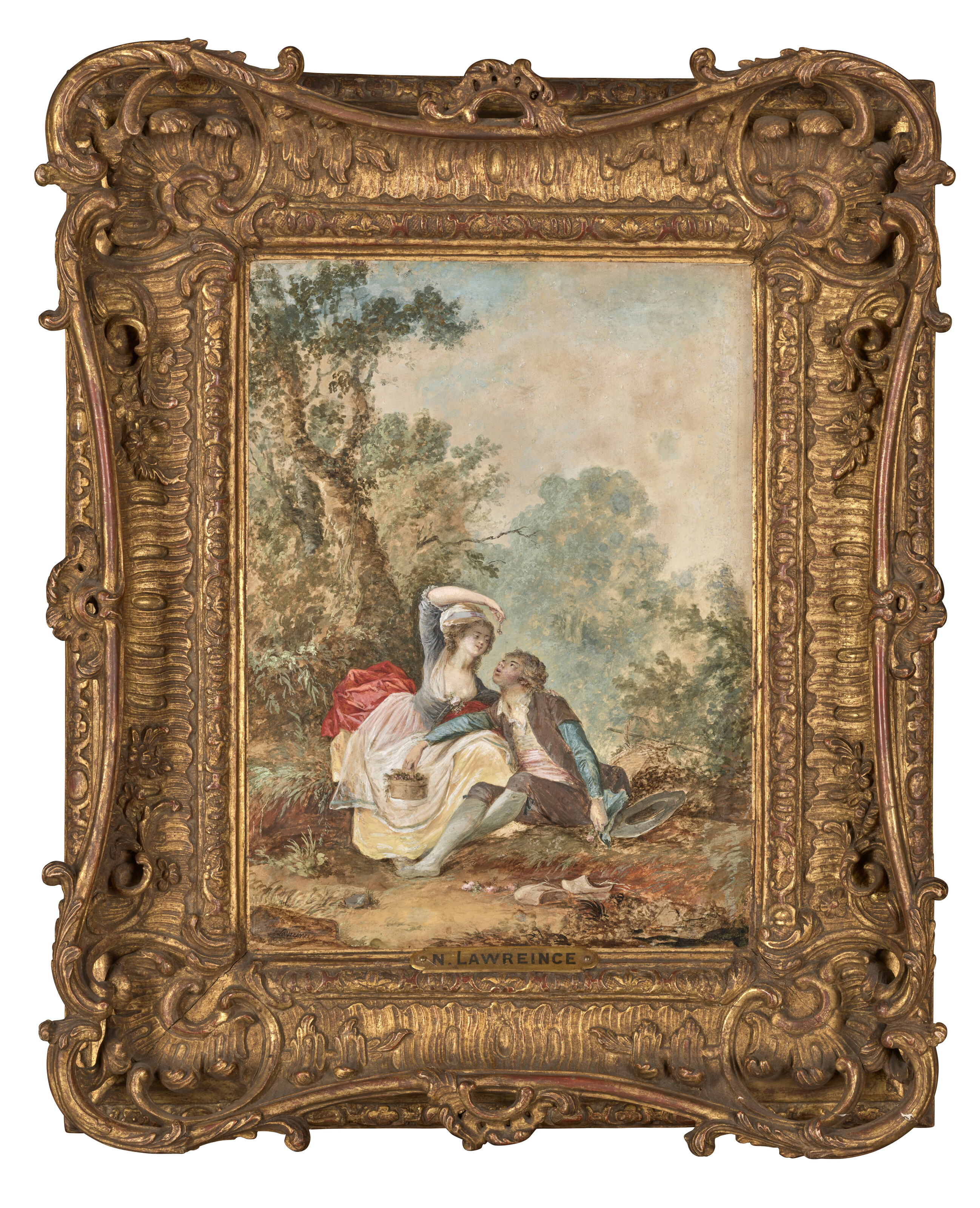 NIKLAS LAFRENSEN LE JEUNE, DIT NICOLAS LAVREINCE (STOCKHOLM 1737-1807) image 2