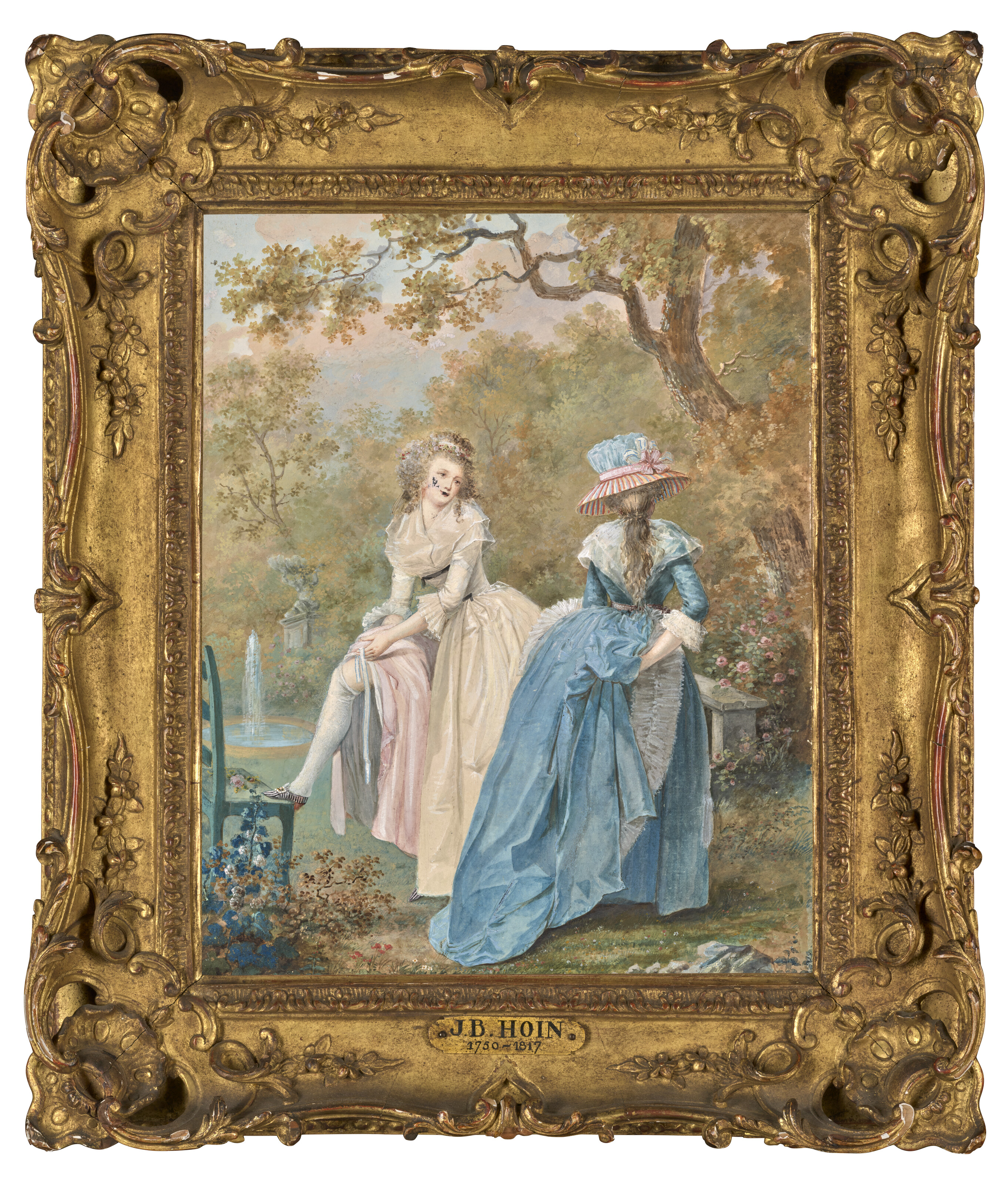 CLAUDE-JEAN-BAPTISTE HOIN (DIJON 1750-1817) image 2