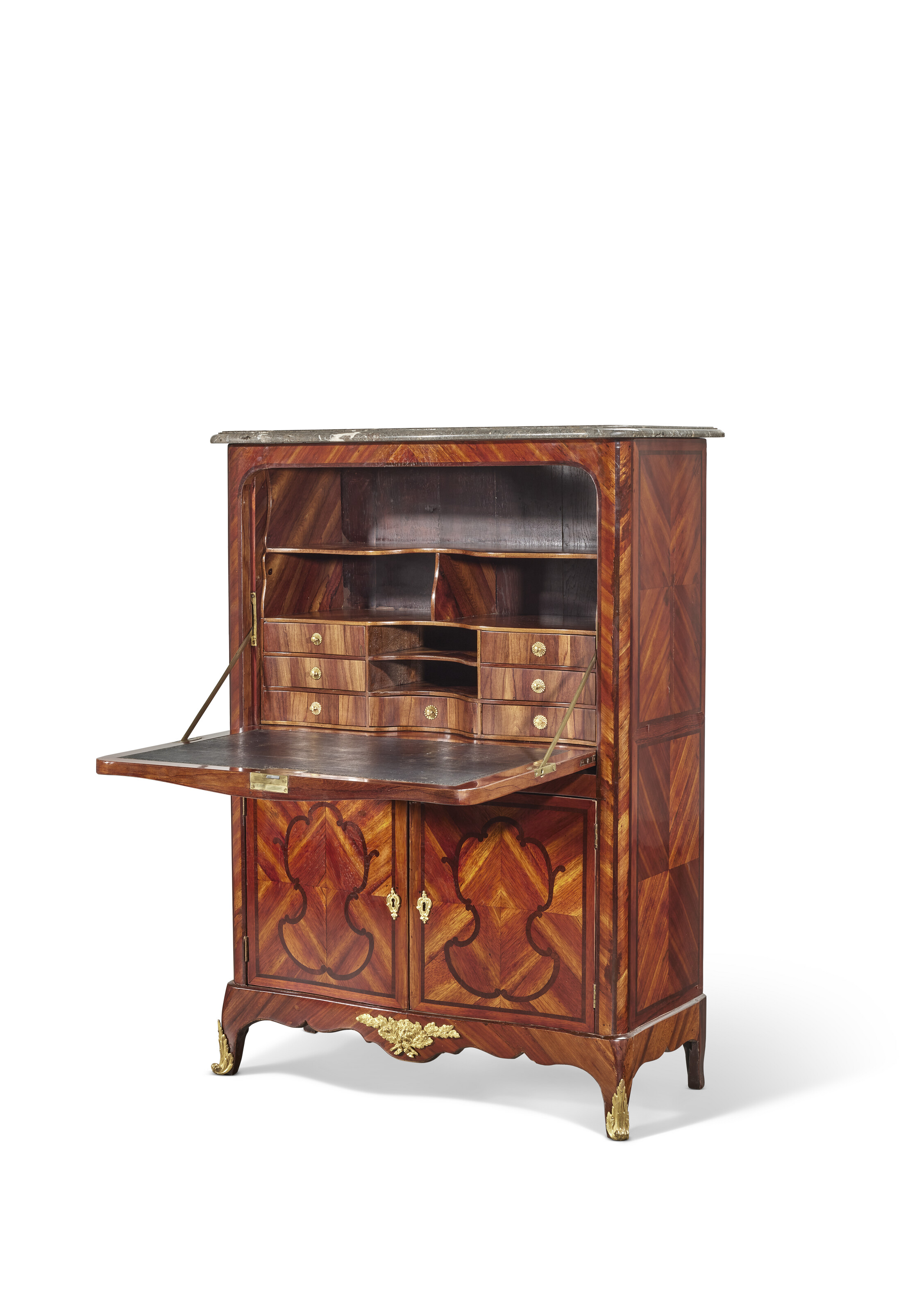 SECRÉTAIRE À ABATTANT D'ÉPOQUE TRANSITION image 2