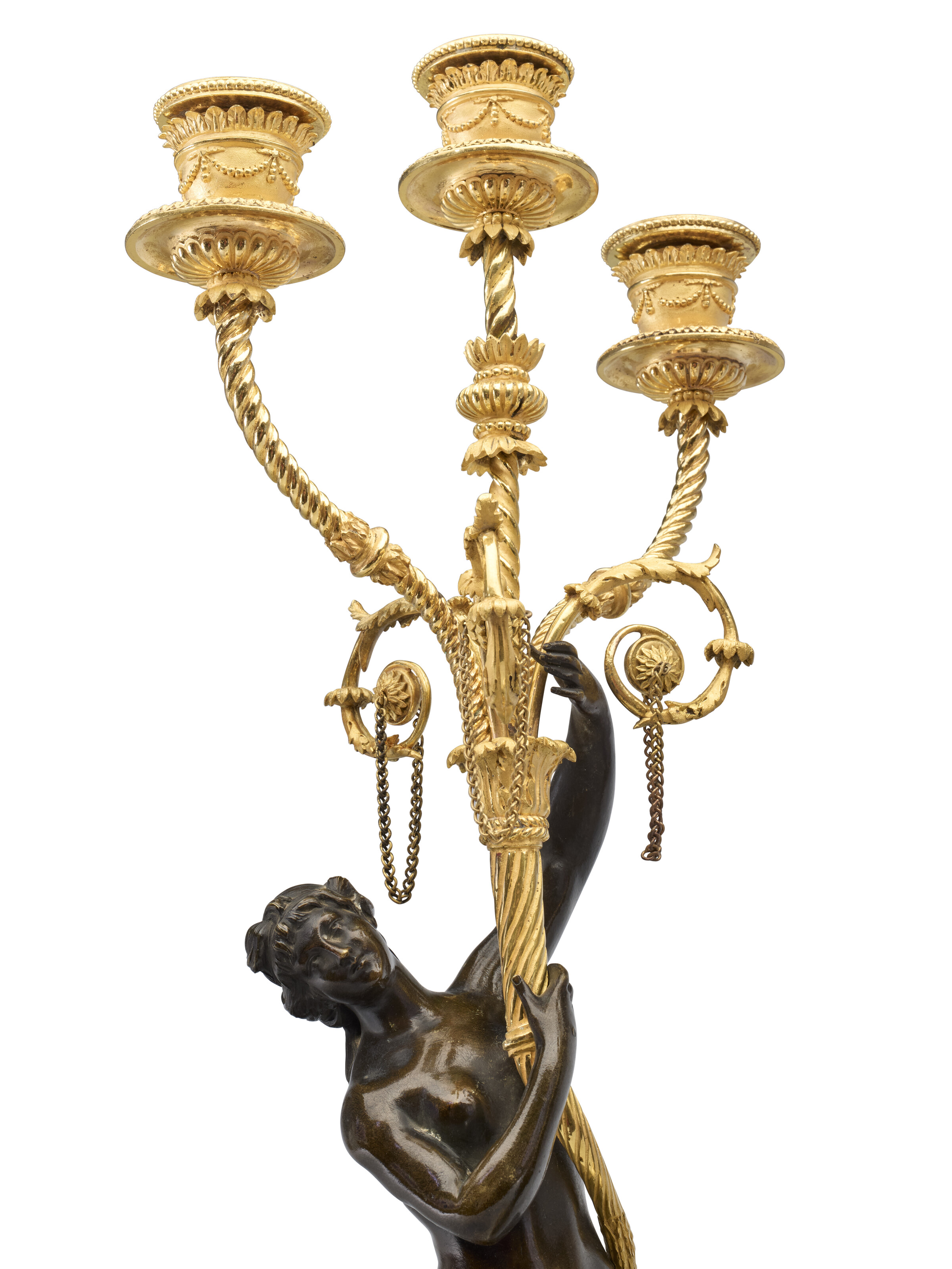 PAIRE DE CANDÉLABRES D'ÉPOQUE LOUIS XVI image 5