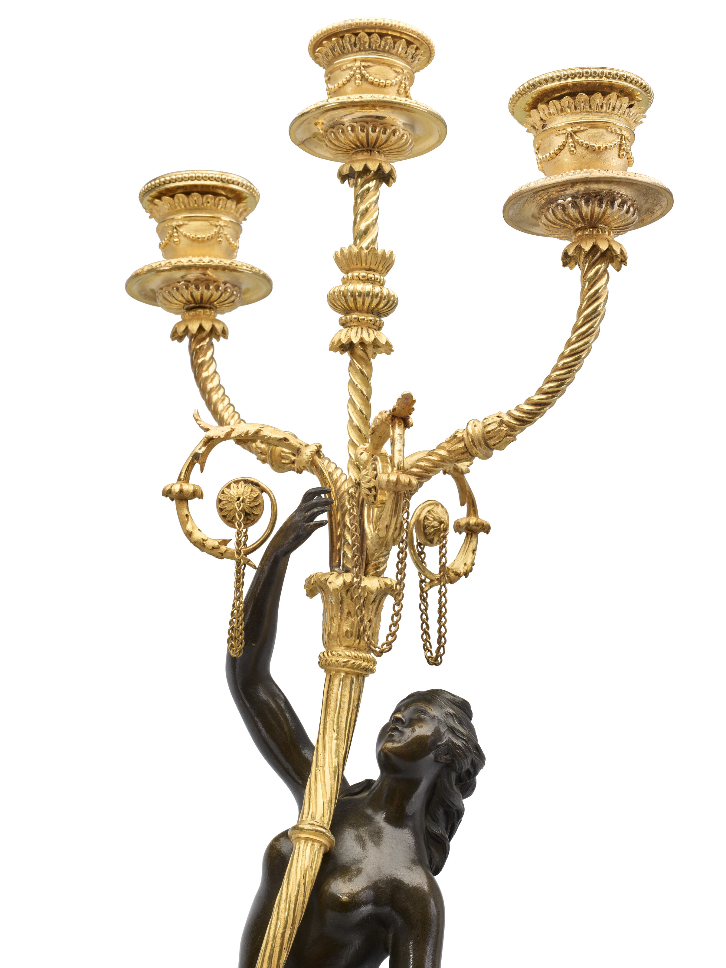 PAIRE DE CANDÉLABRES D'ÉPOQUE LOUIS XVI image 6