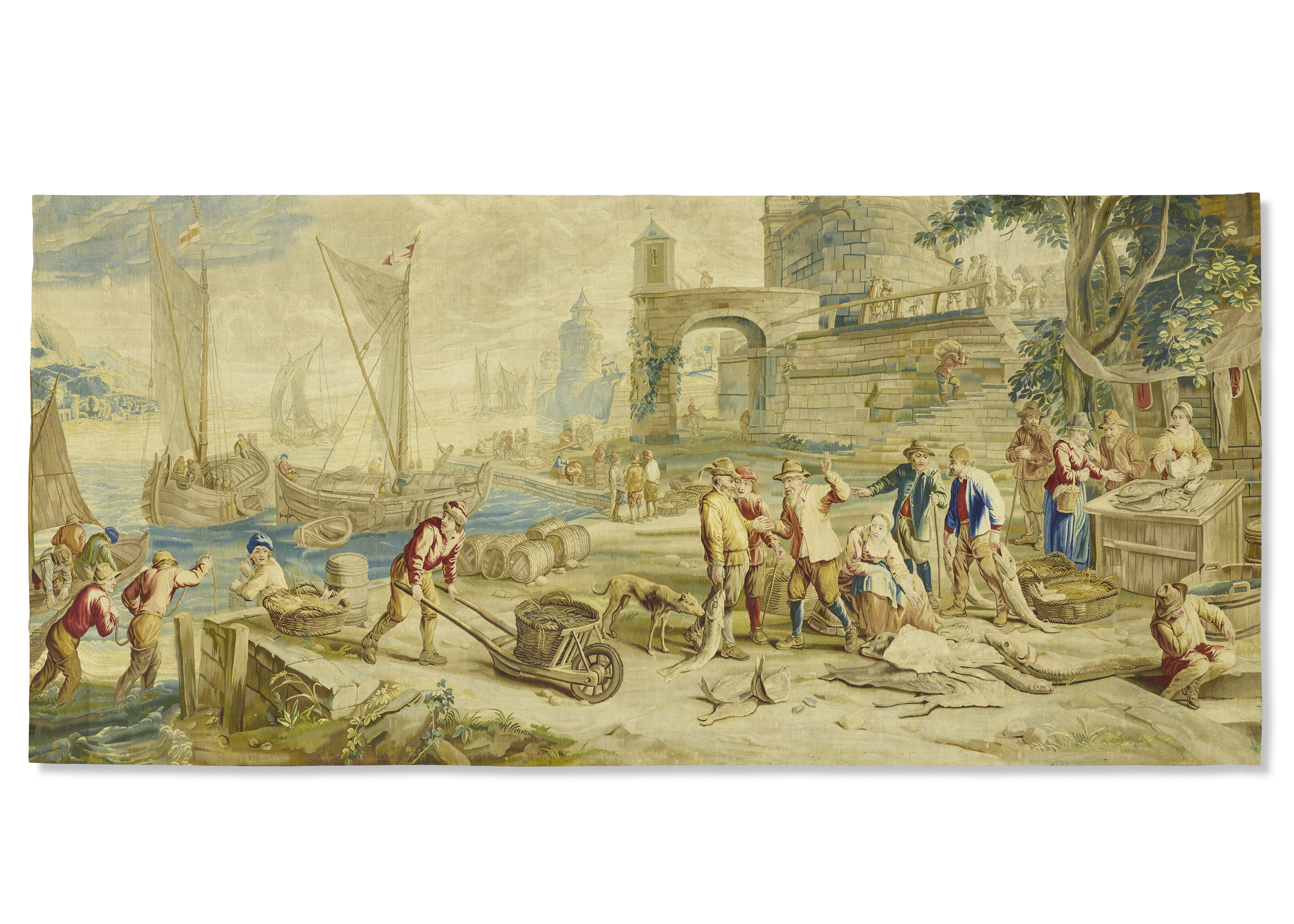 TAPISSERIE D'ÉPOQUE BAROQUE