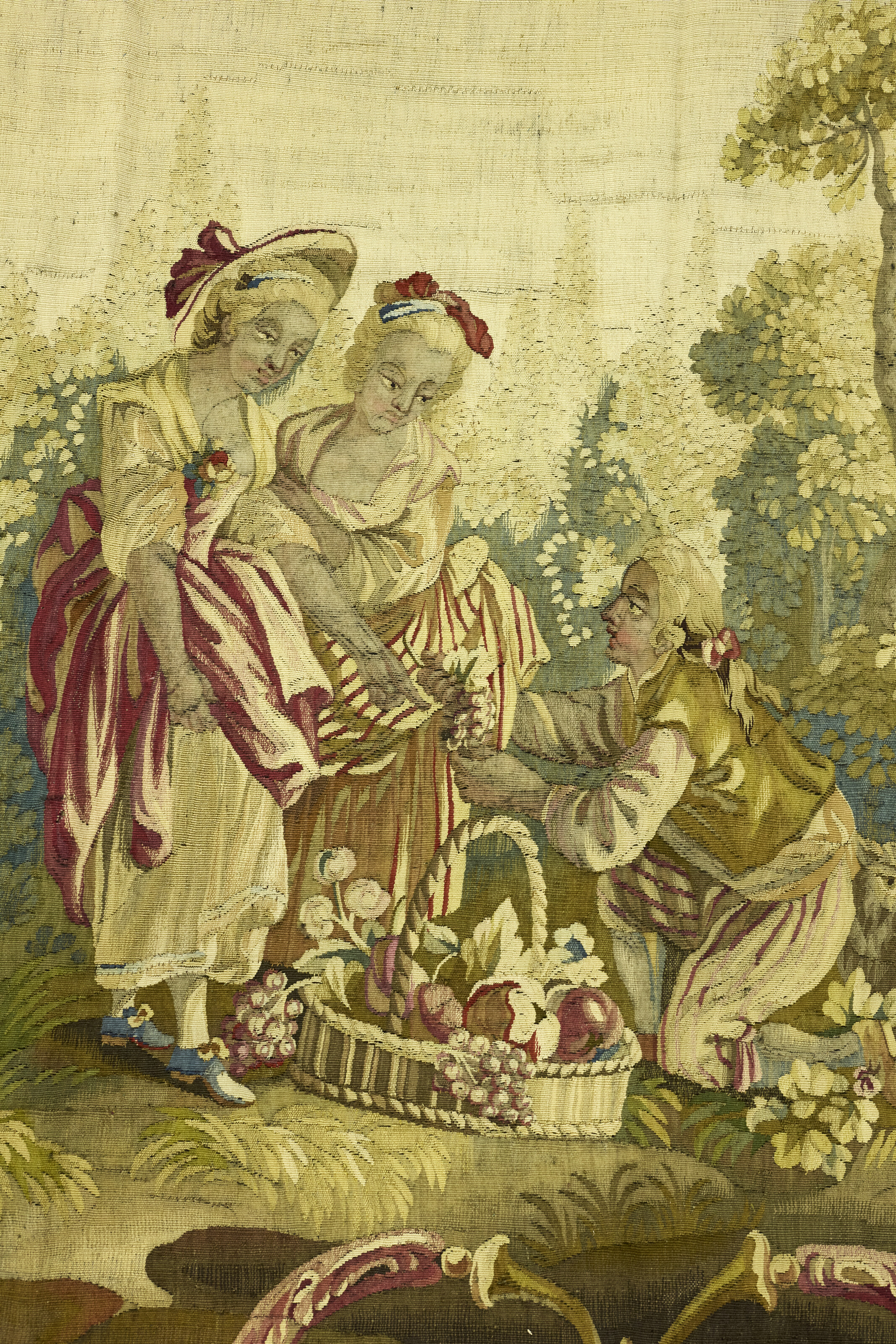 DEUX TAPISSERIES D'ÉPOQUE LOUIS XVI image 2