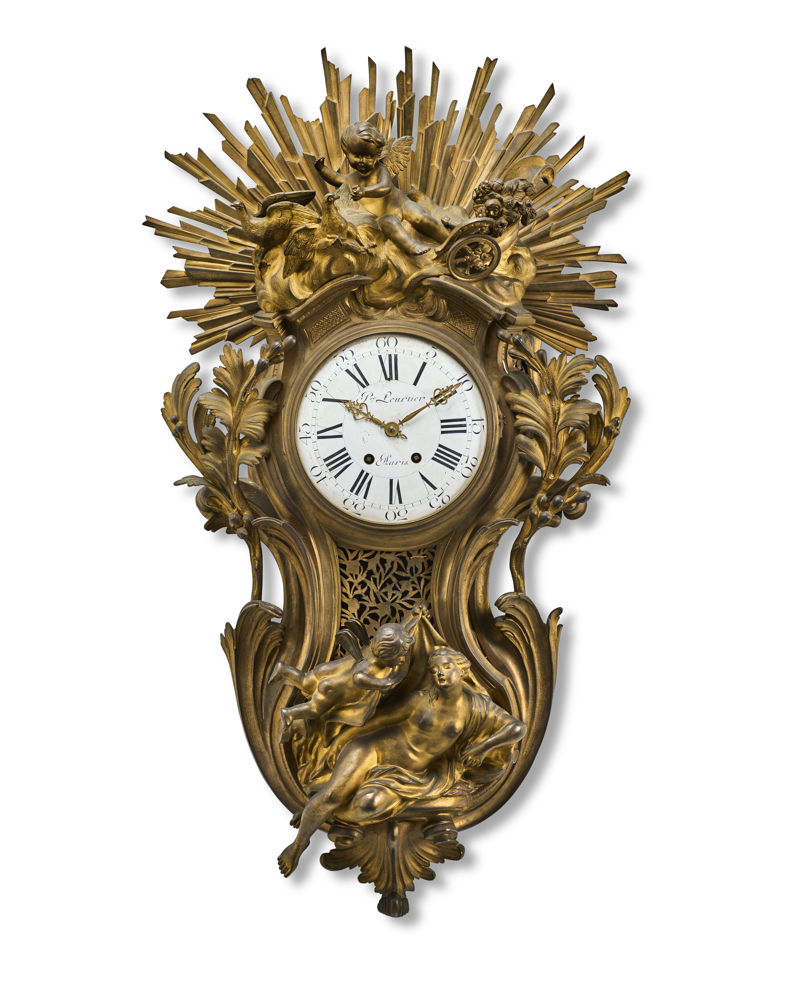 CARTEL D'APPLIQUE DE STYLE LOUIS XV