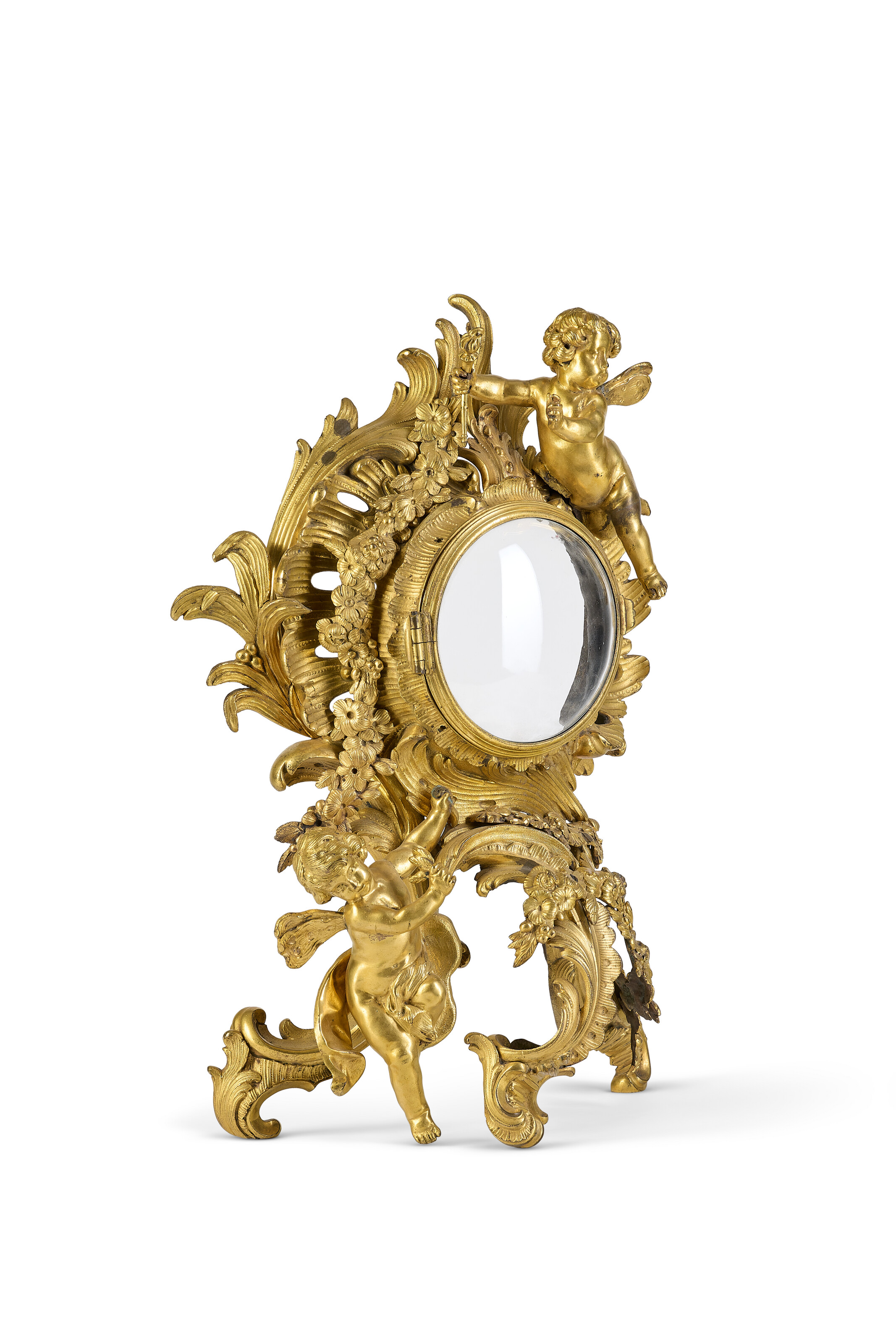 ÉLÉMENT DE PENDULE DU DÉBUT DE L'ÉPOQUE LOUIS XV image 2