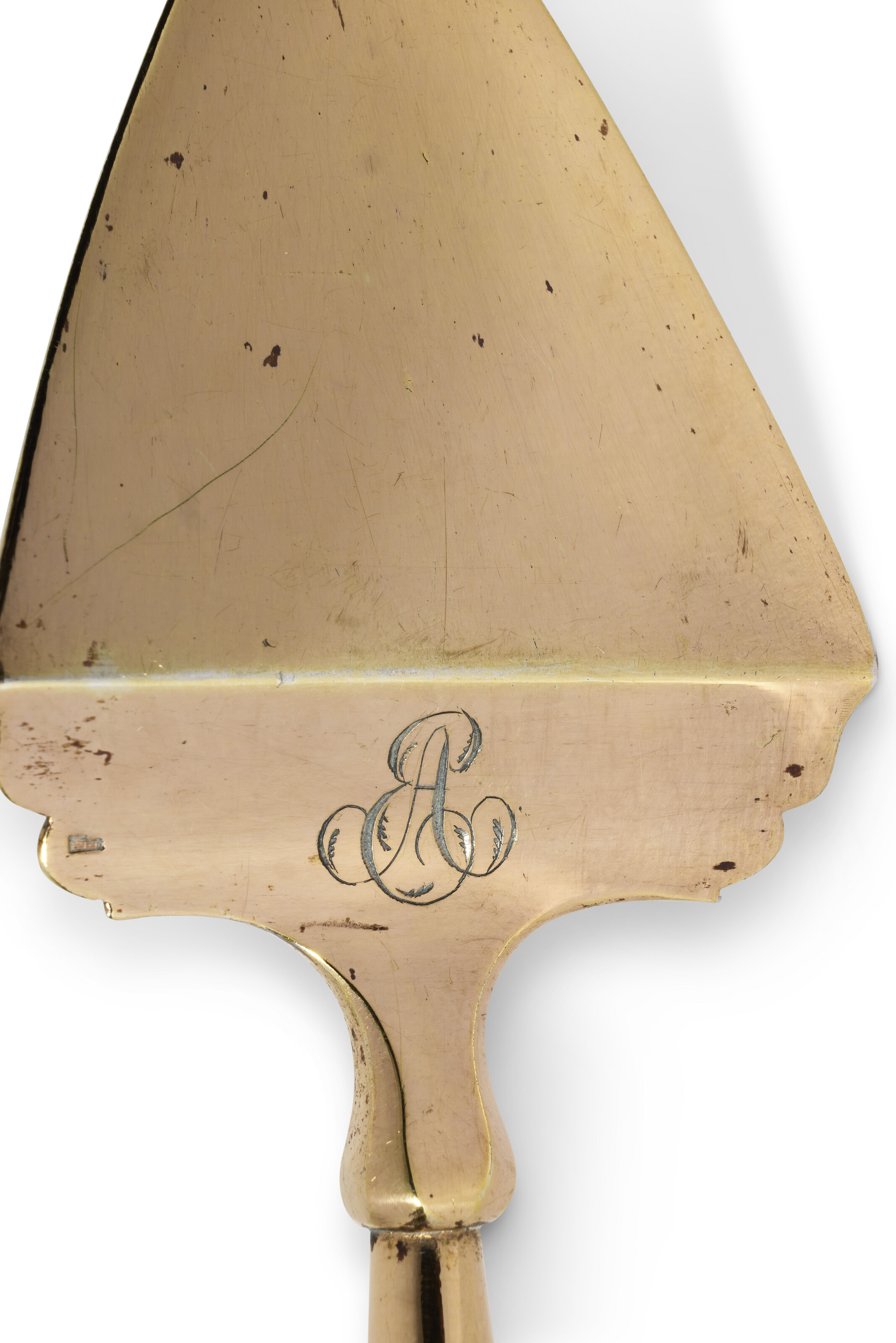 DEUX PELLES À BEURRE EN VERMEIL D'ÉPOQUE LOUIS XVI image 4