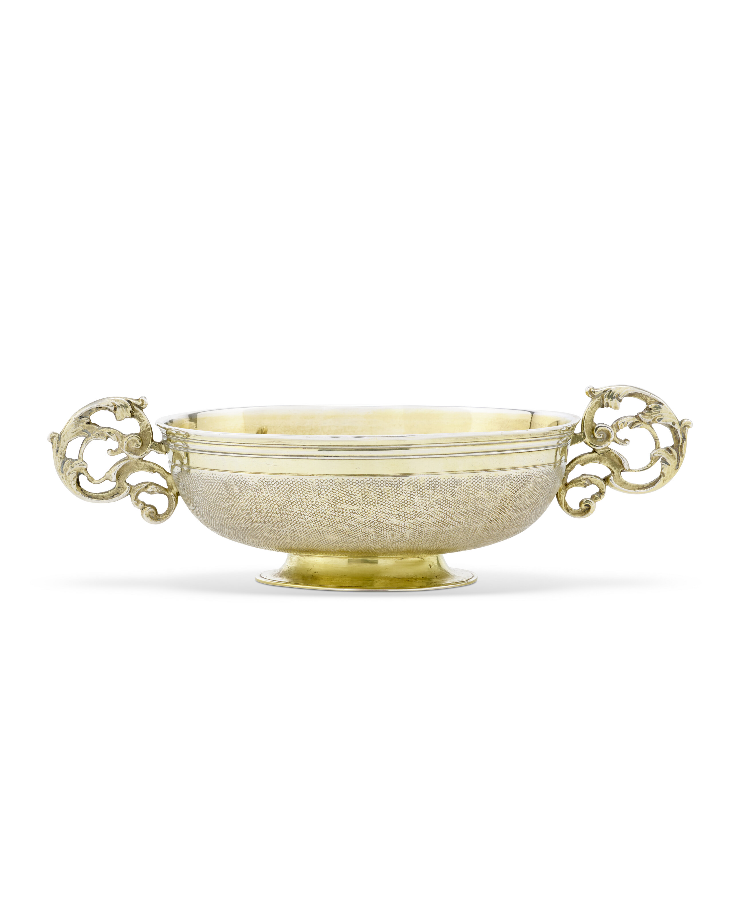 COUPE À DEUX ANSES EN VERMEIL D'ÉPOQUE LOUIS XIV image 4