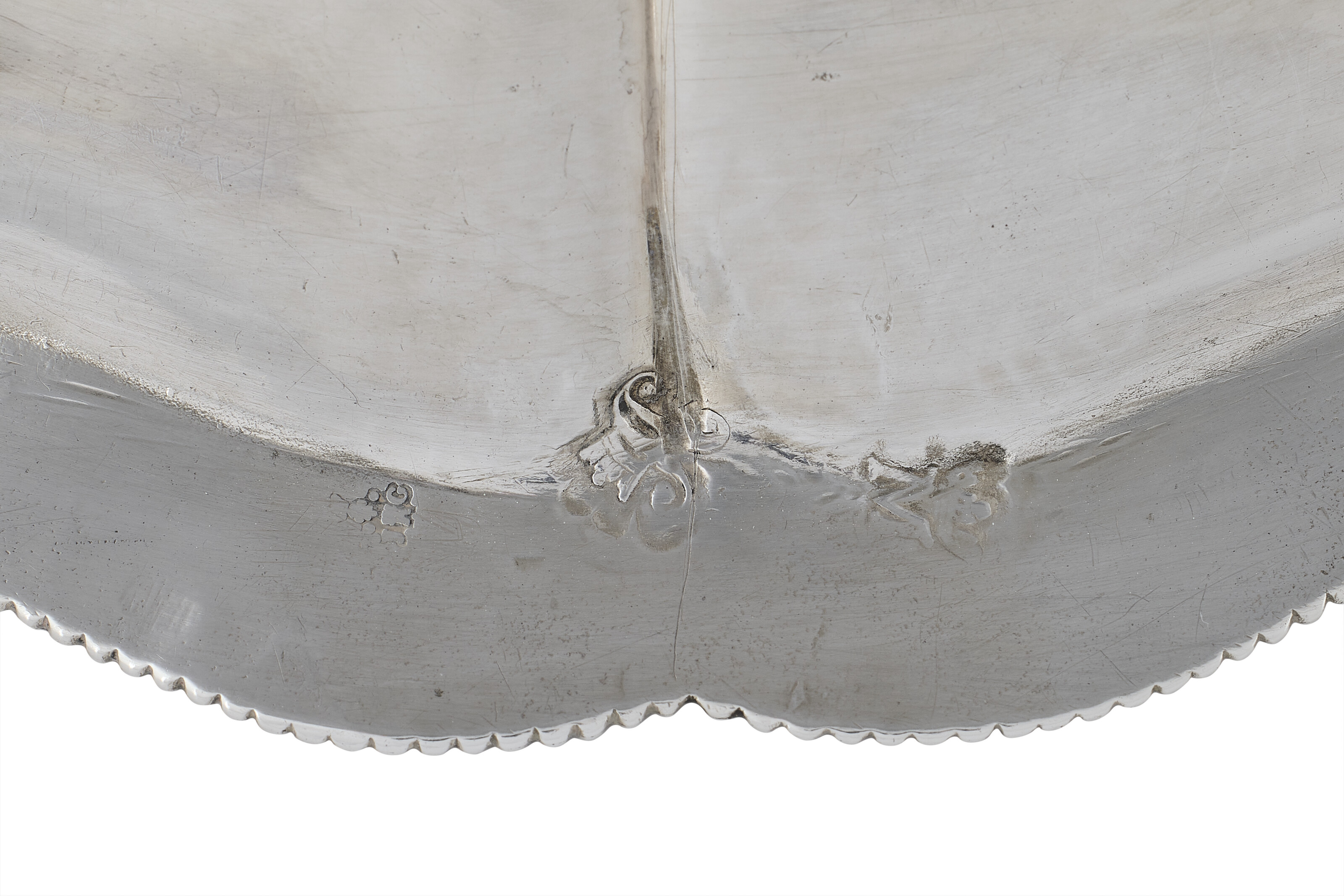 PAIRE DE JATTES EN ARGENT D'ÉPOQUE LOUIS XV image 3