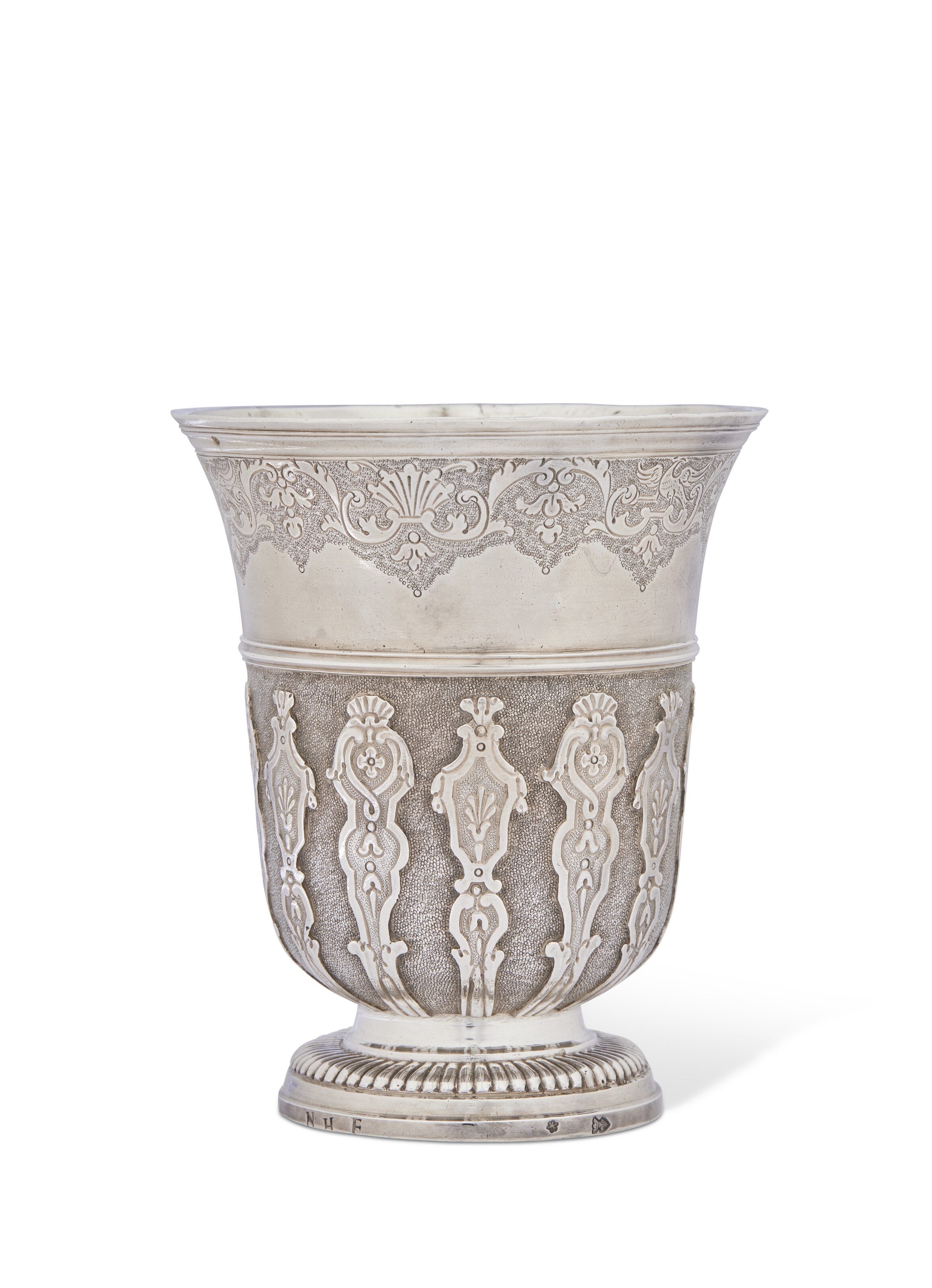 TIMBALE EN ARGENT D'ÉPOQUE RÉGENCE