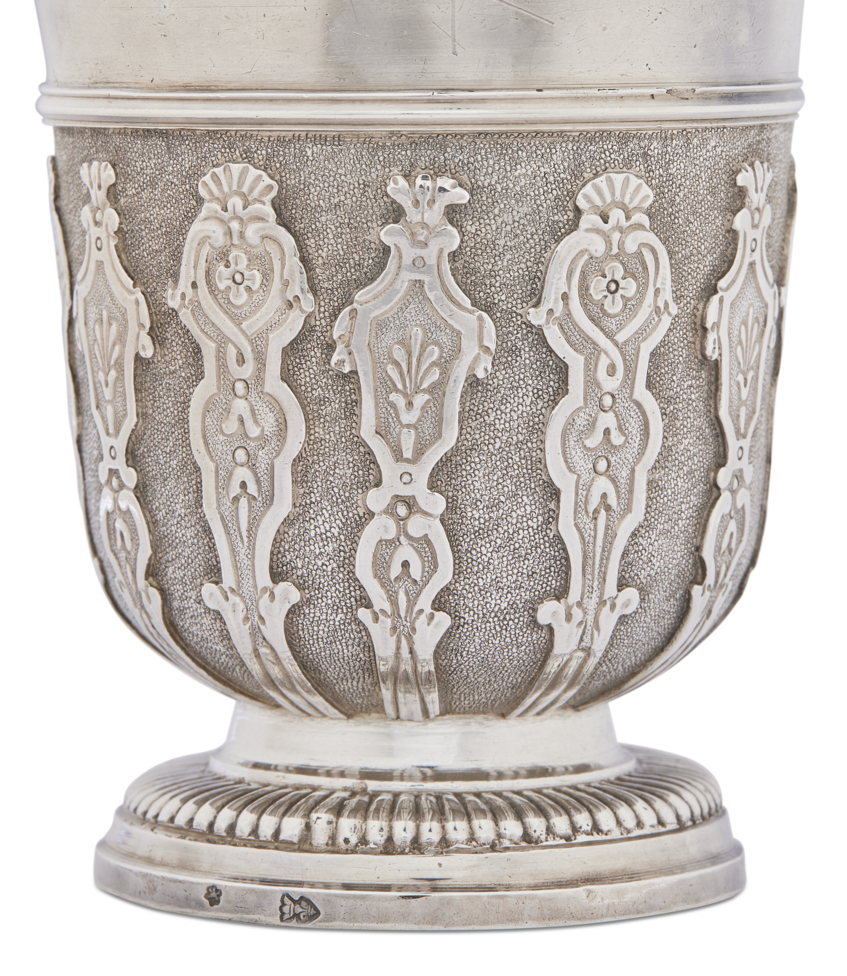 TIMBALE EN ARGENT D'ÉPOQUE RÉGENCE image 2