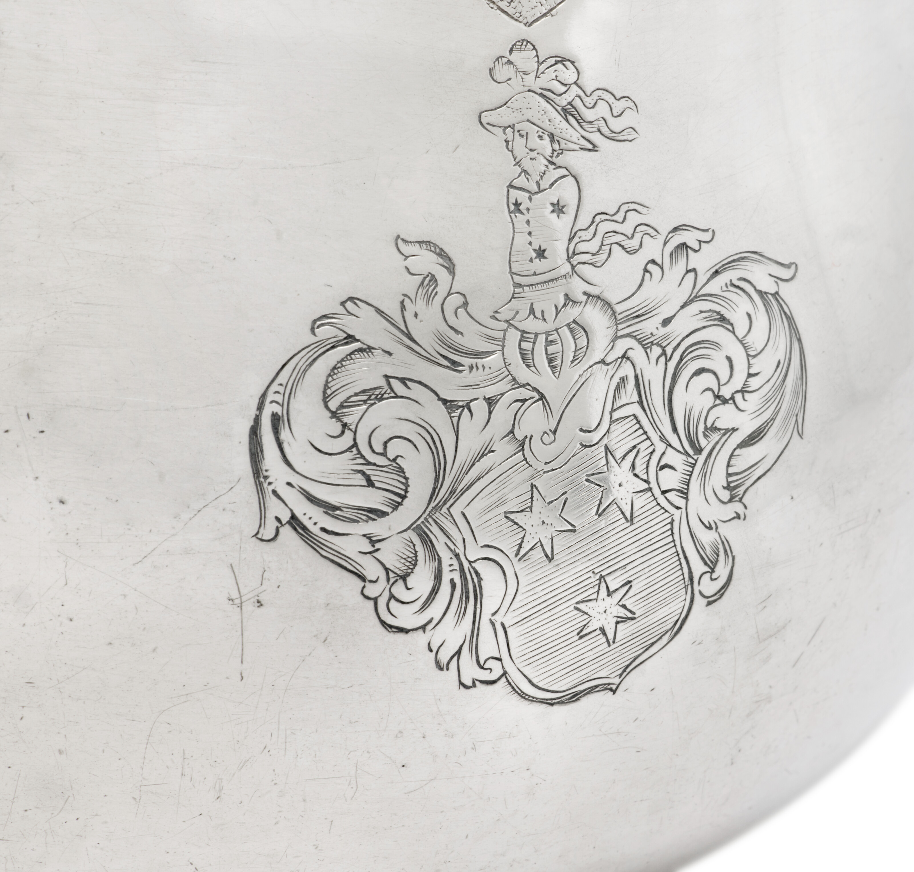 SUCRIER ET SON COUVERCLE EN ARGENT D'ÉPOQUE LOUIS XV image 2