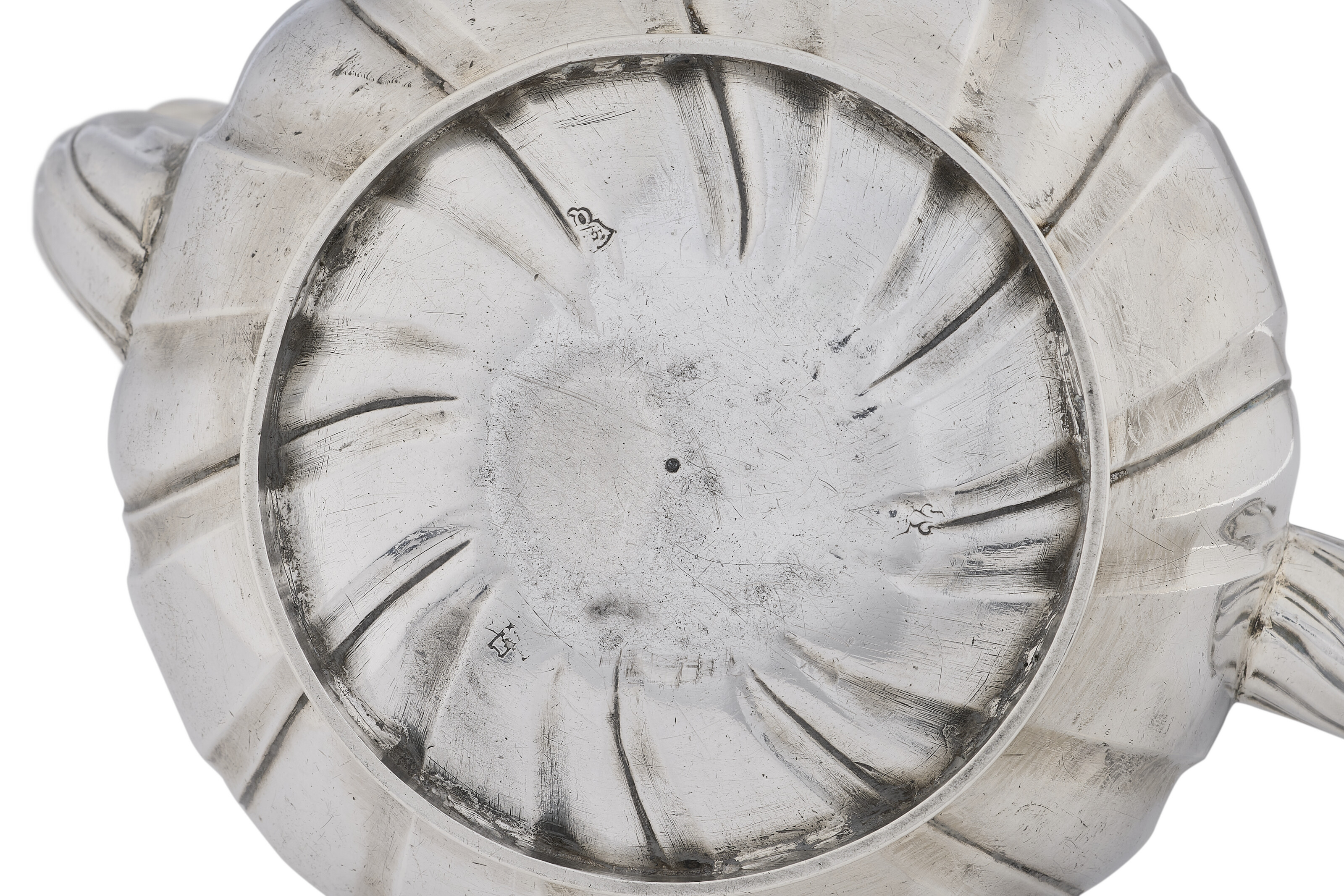 THÉIÈRE ET CAFETIÈRE EN ARGENT D'ÉPOQUE LOUIS XV image 5