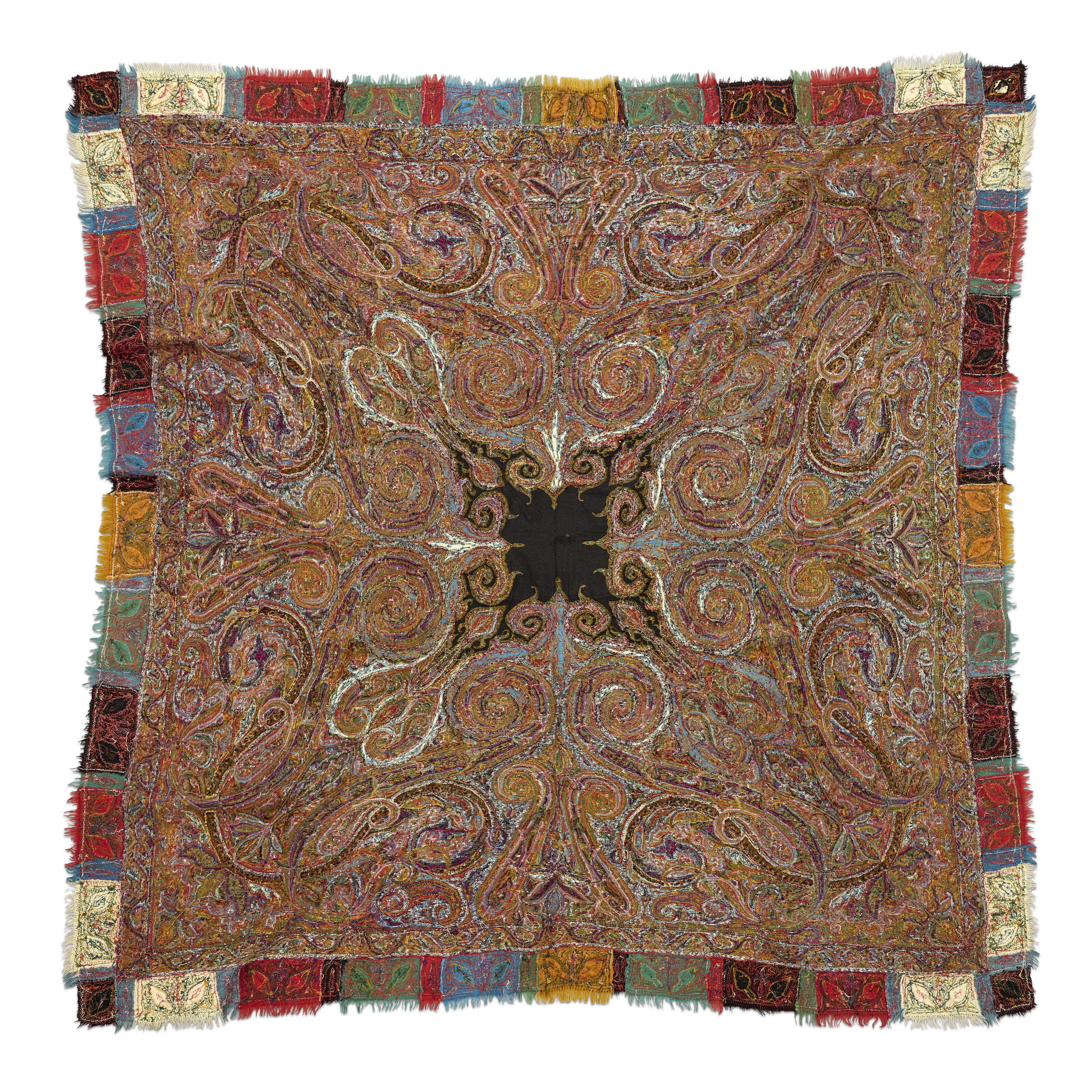 CHÂLE CARRÉ DIT "RUMAL" image 2