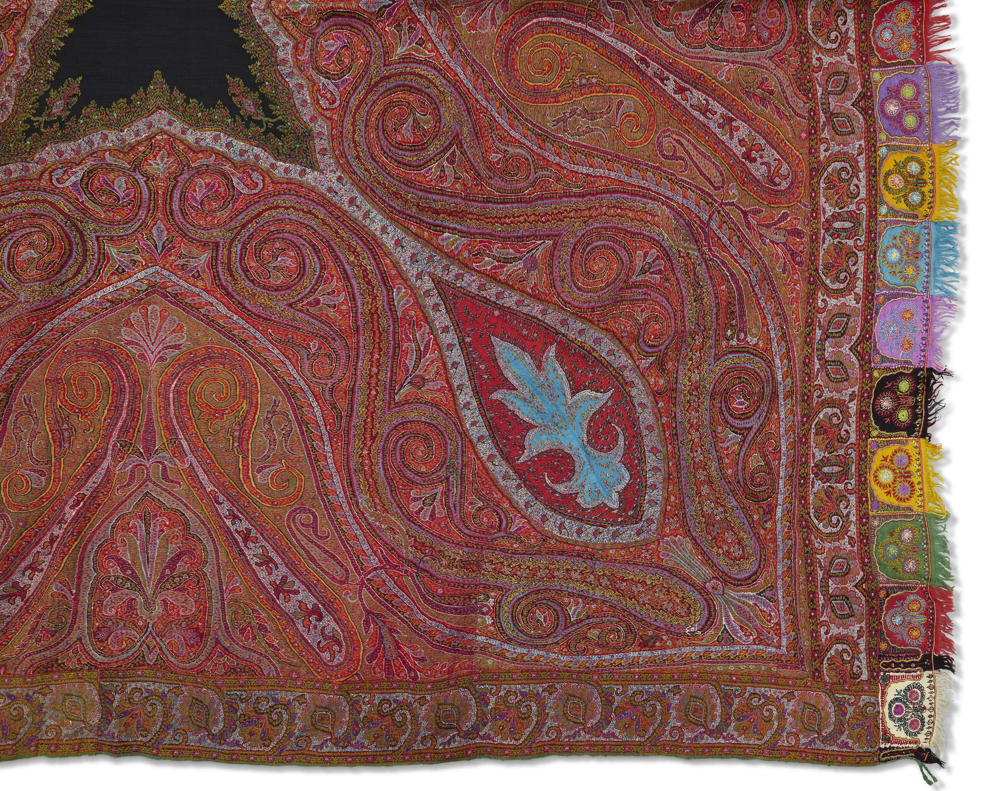 CHÂLE CARRÉ DIT "RUMAL" image 2