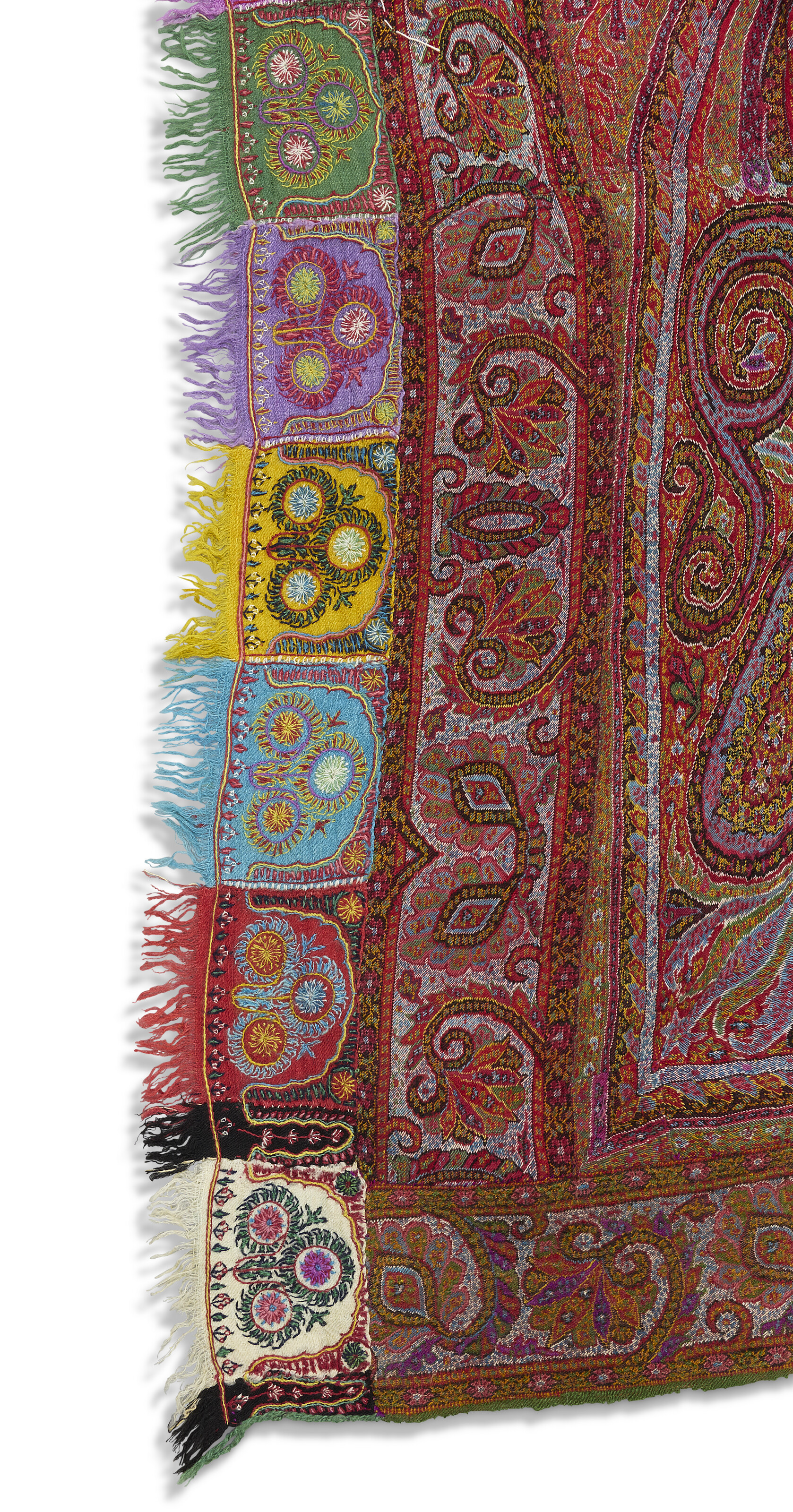 CHÂLE CARRÉ DIT "RUMAL" image 3