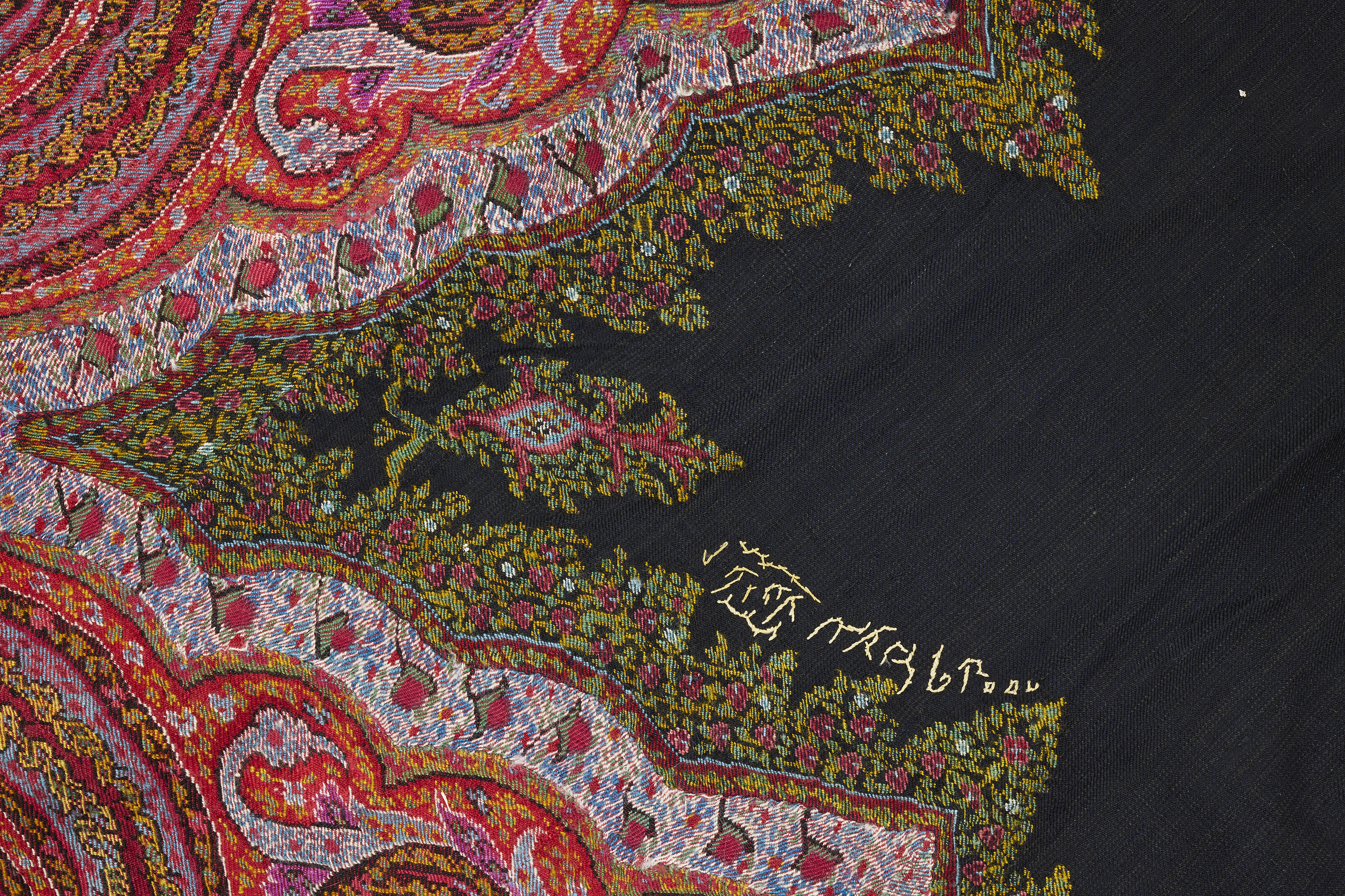 CHÂLE CARRÉ DIT "RUMAL" image 4