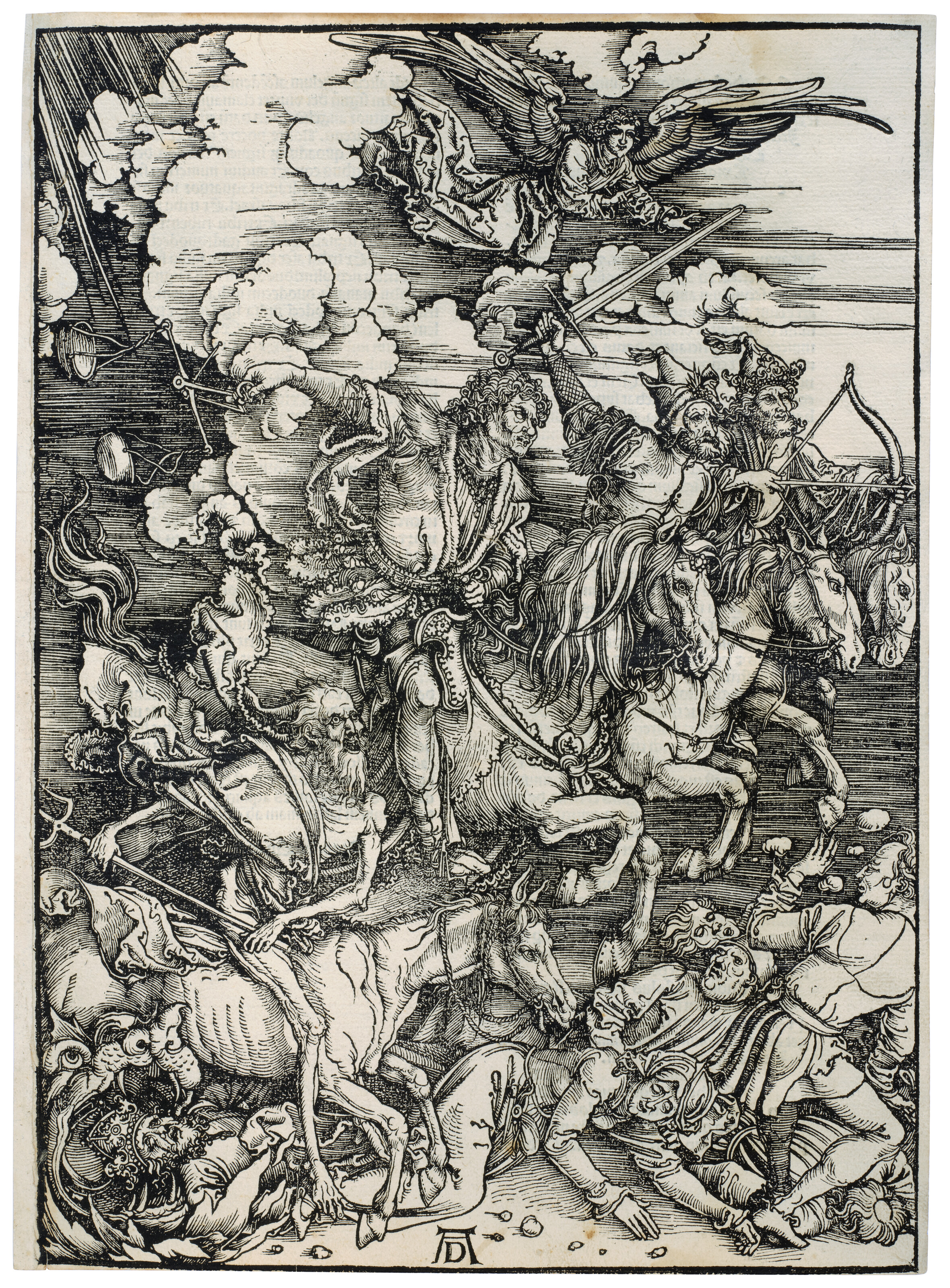 Albrecht Durer, The Four Horsemen of the Apocalypse, from: The Apocalypse, circa 1497-98, offered in Old Master Prints on 7 July 2026 at Christie's in London