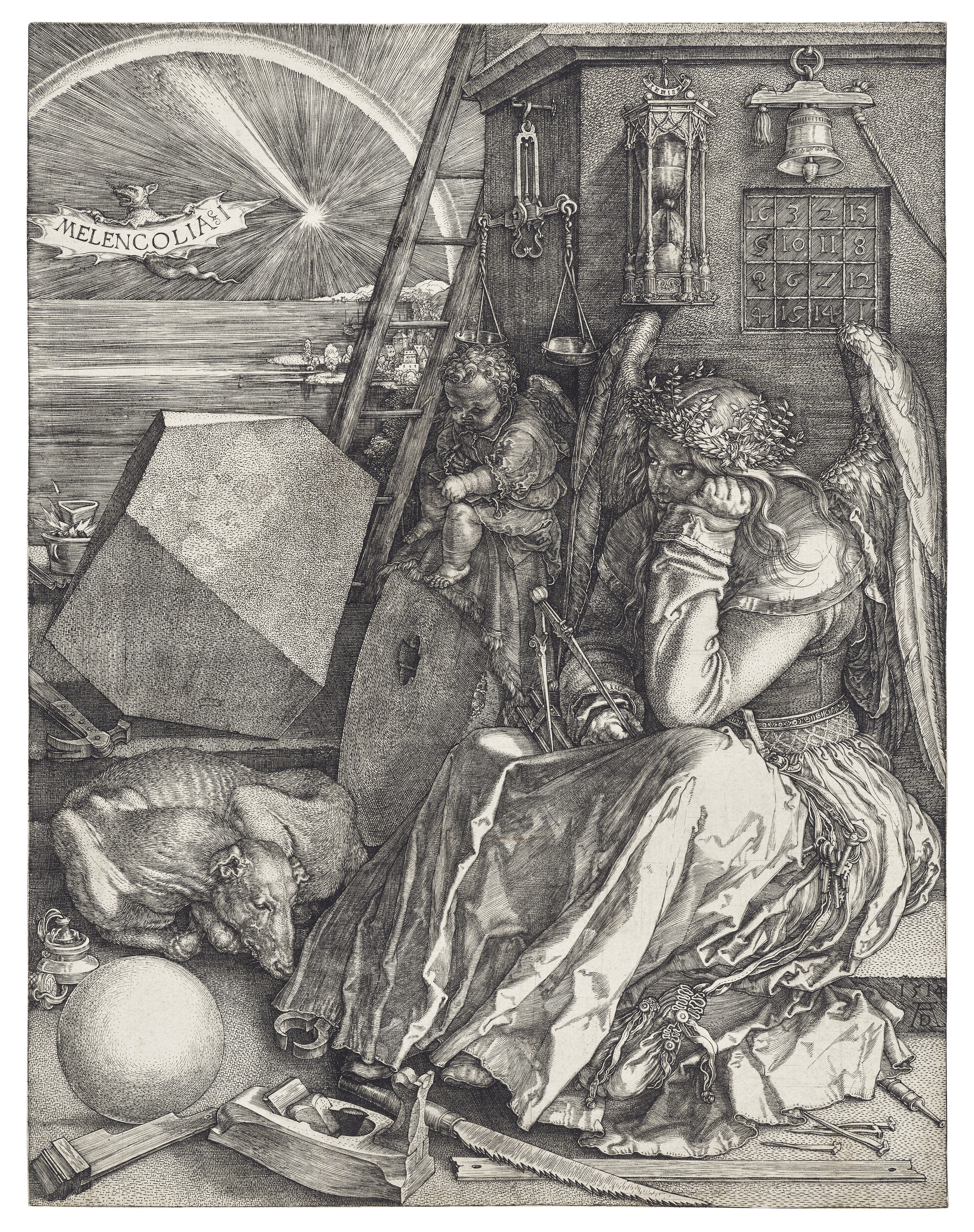 Albrecht Durer, Melencolia I, 1514, offered in Old Master Prints on 7 July 2026 at Christie's in London