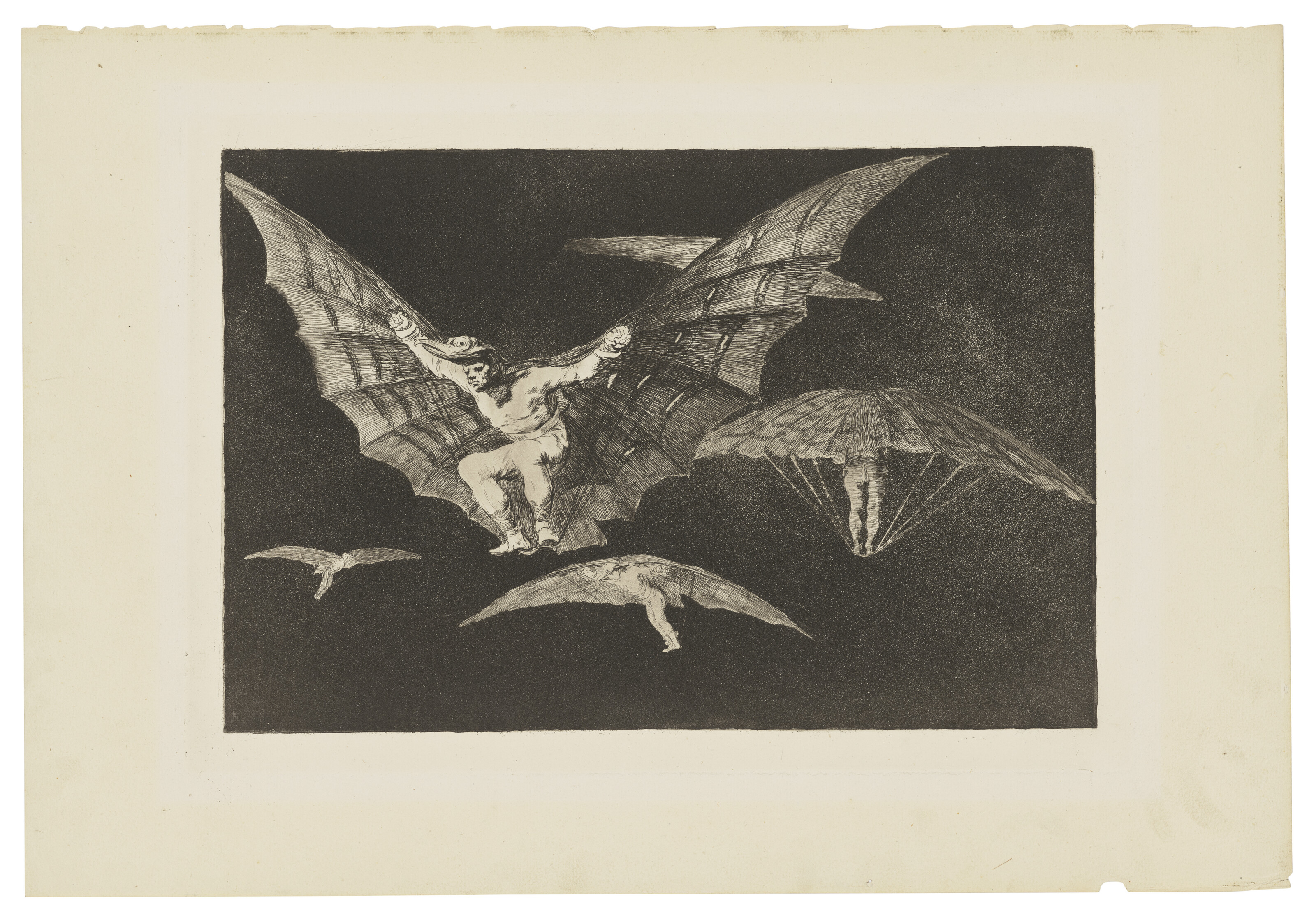 Francisco de Goya y Lucientes, Los Proverbios ('Los Disparates'), circa 1816-24. The complete set of 18 etchings with aquatint and drypoint (one shown), offered in Spellbound: The Hegewisch Collection Part II on 7 March 2026 at Christie's in London