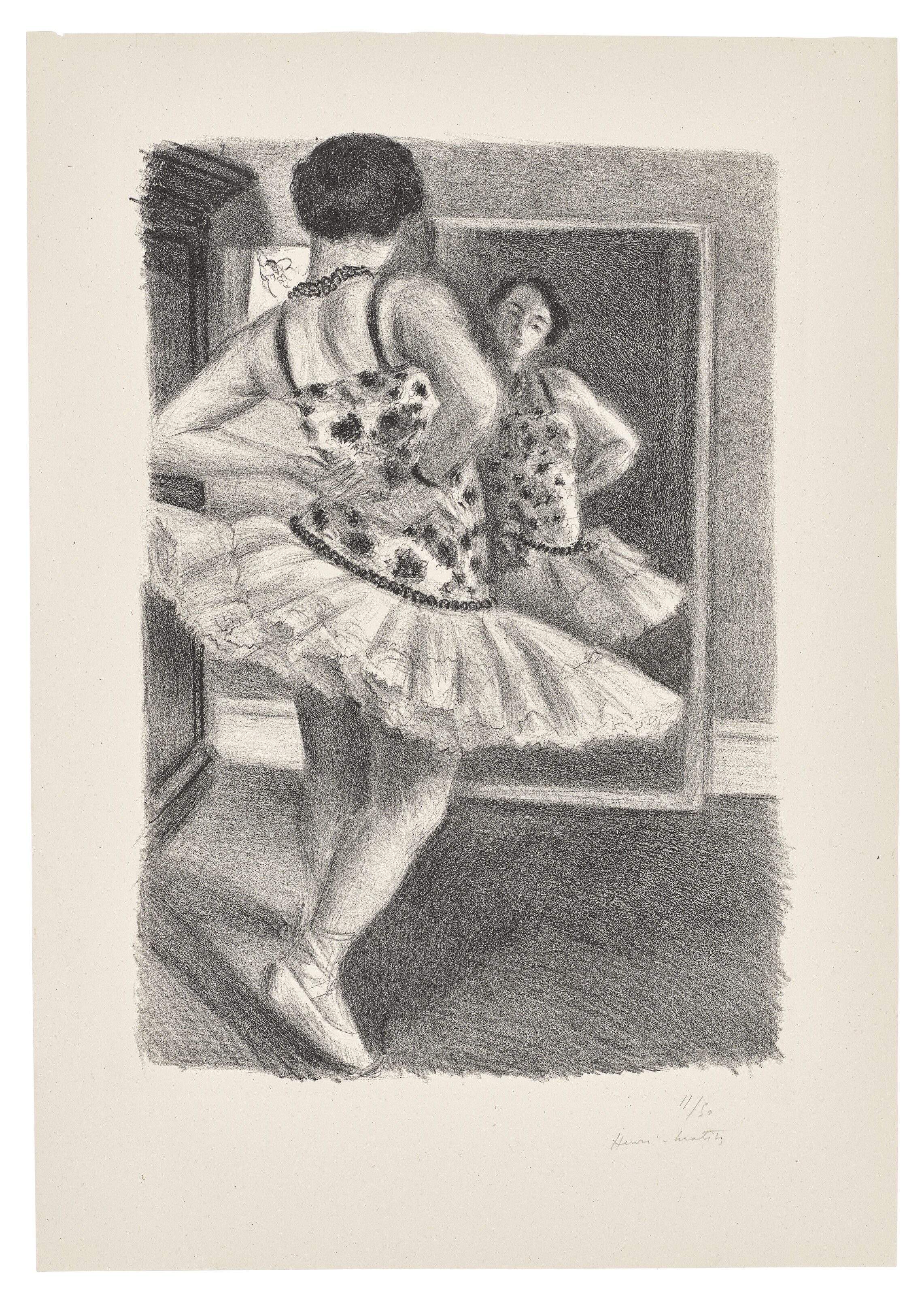 Catalog image of Danseuse reflétée dans la glace