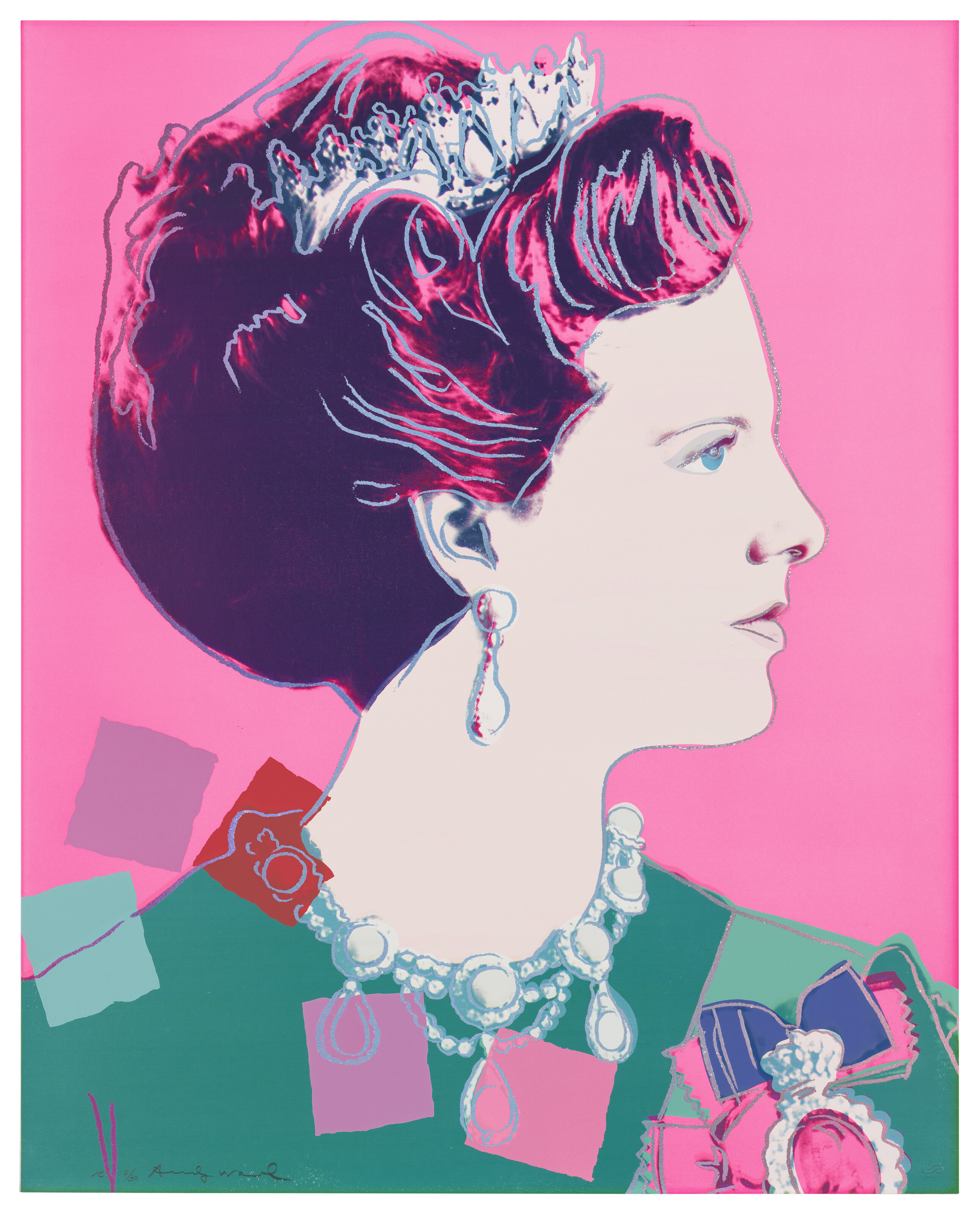 Catalog image of Queen Margrethe II of Denmark, from: Reigning Queens (Royal Edition)