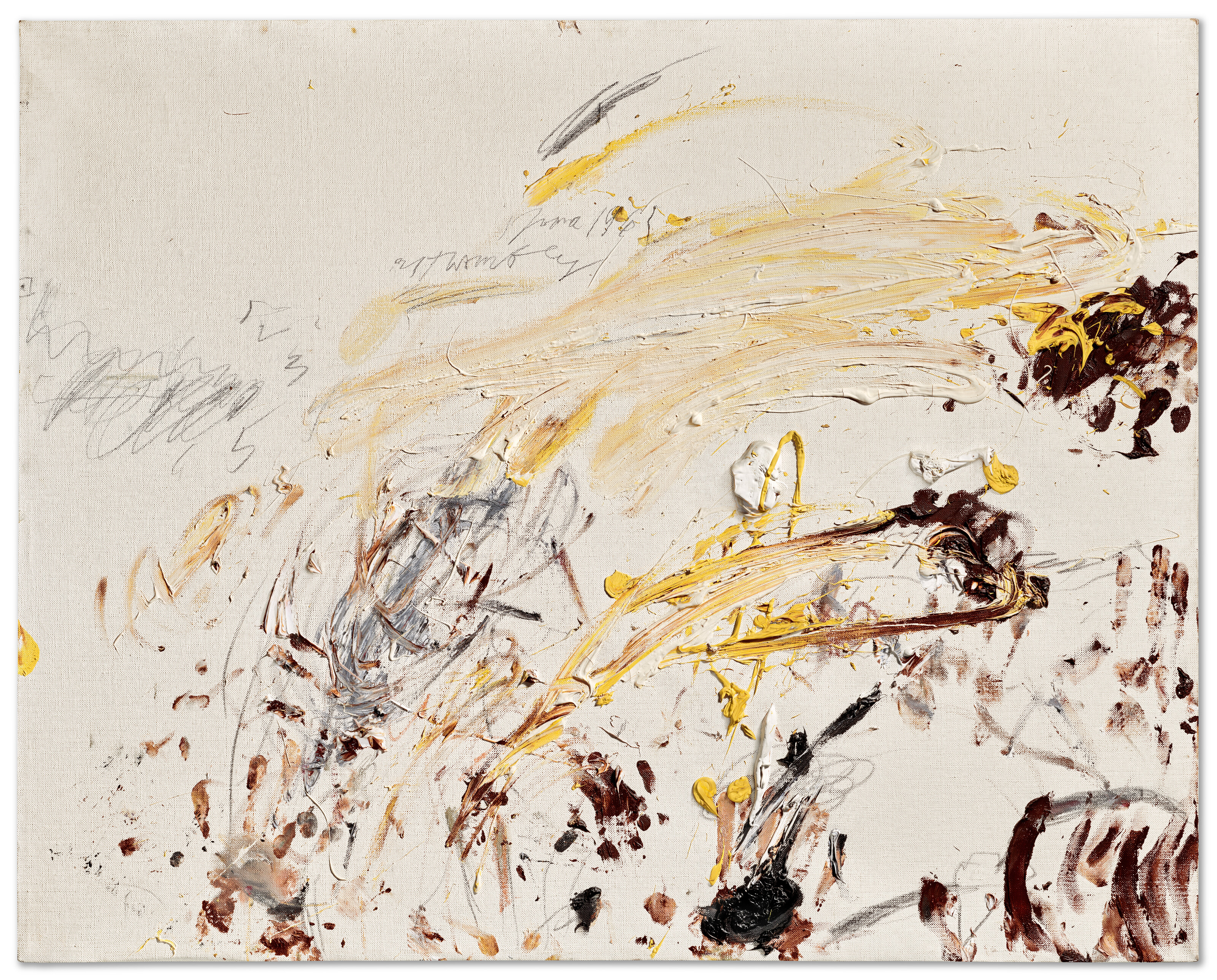 CY TWOMBLY (1928-2011), Untitled (Rome) | Christie's
