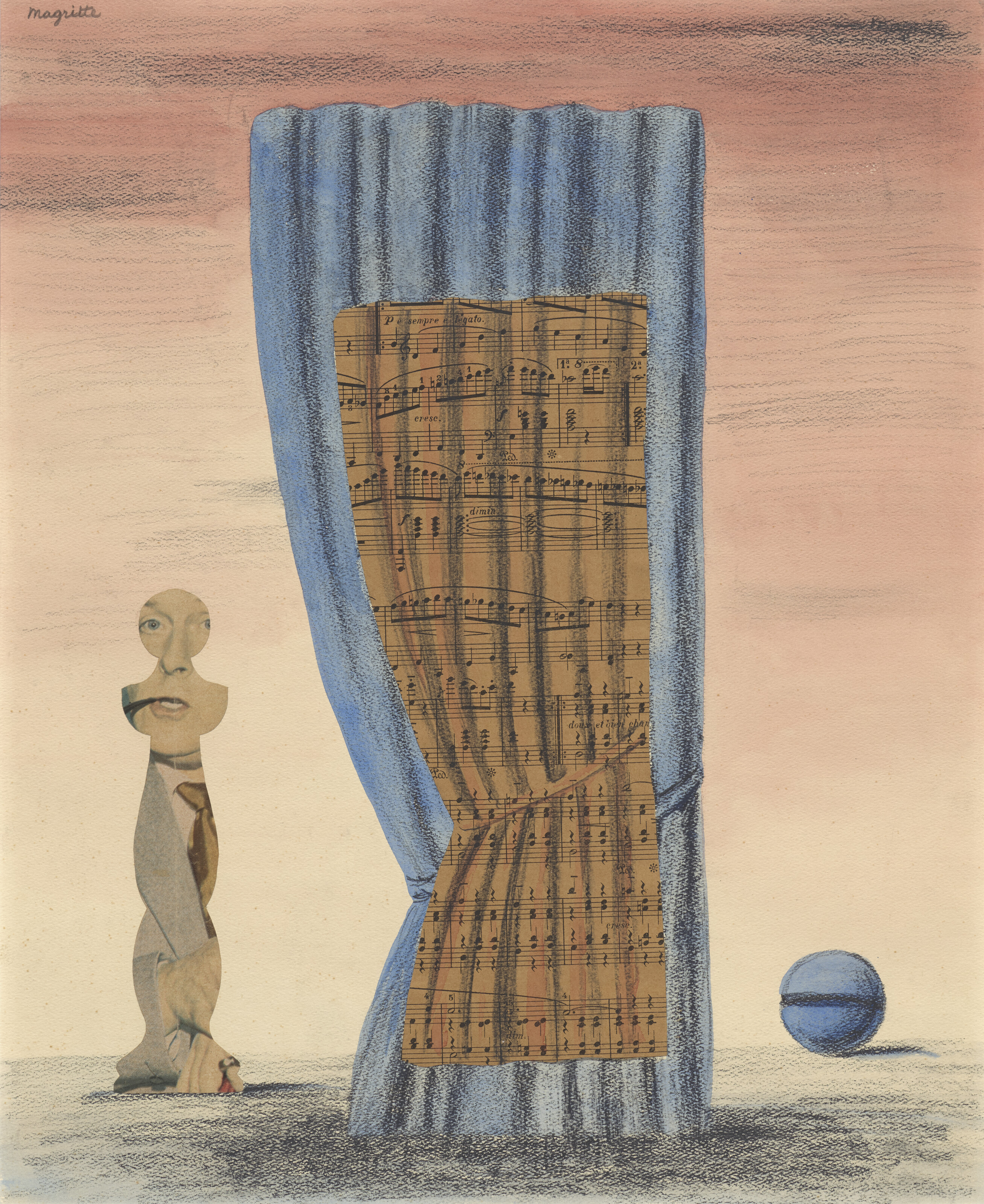 Rene Magritte, L'esprit et la forme, 1961, offered in The Art of the Surreal Evening Sale on 5 March 2026 at Christie's in London