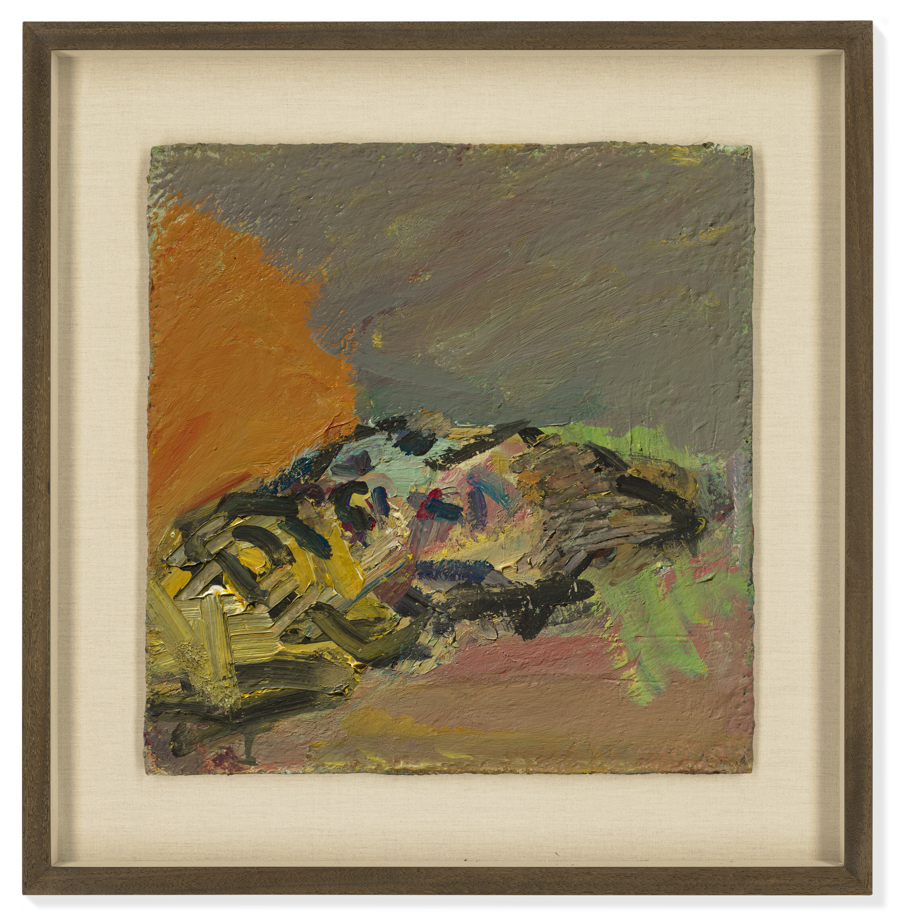 FRANK AUERBACH (1931-2024), Reclining Head of Julia | Christie's