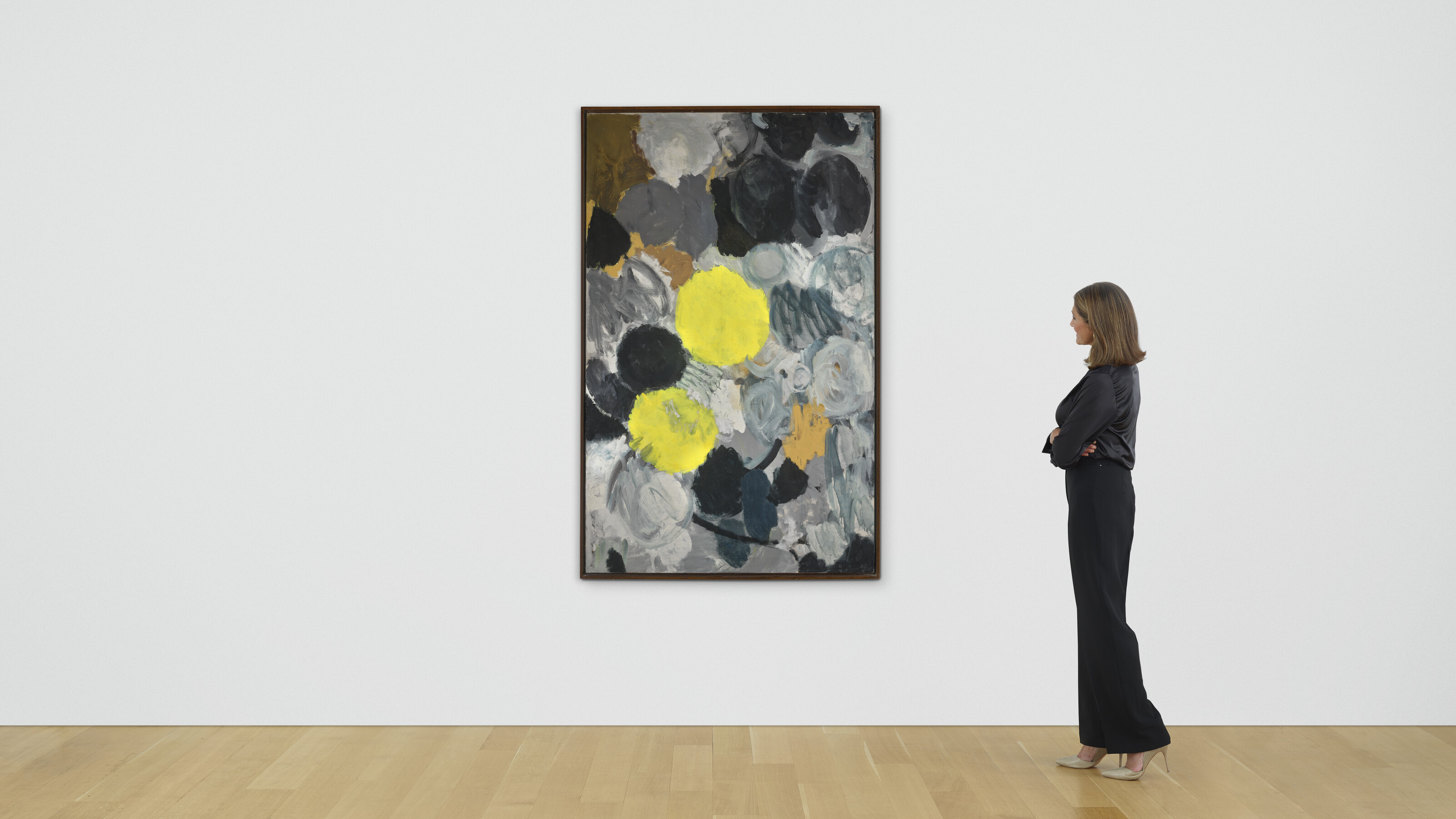 ERNST WILHELM NAY (1902-1968), Gelb und Silbergrau (Yellow and