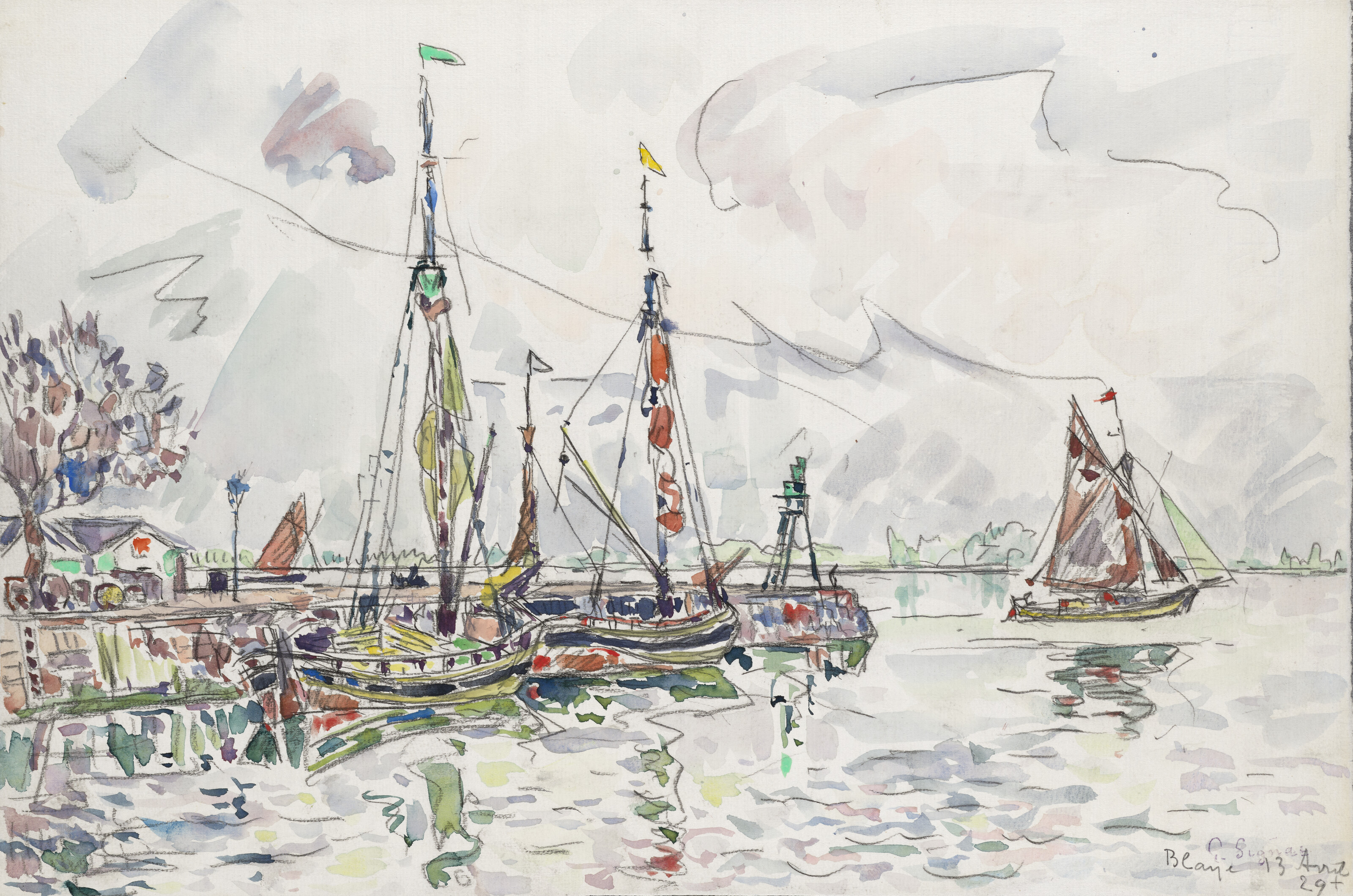 PAUL SIGNAC — Blaye