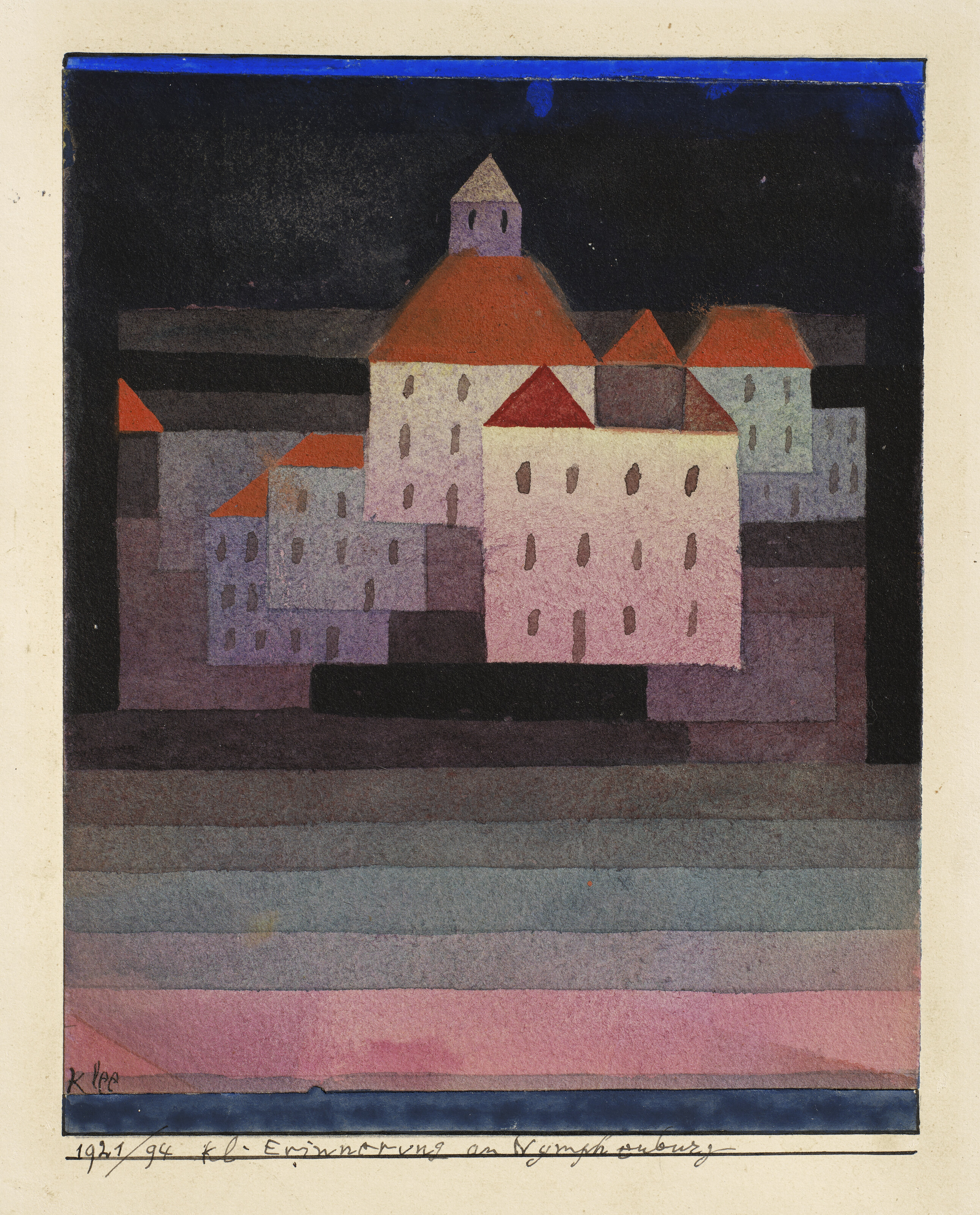 Paul Klee, Kleine Erinnerung an Nymphenburg, 1921, offered in the 20th/21st Century: London Evening Sale on 14 October 2026 at Christie's in London