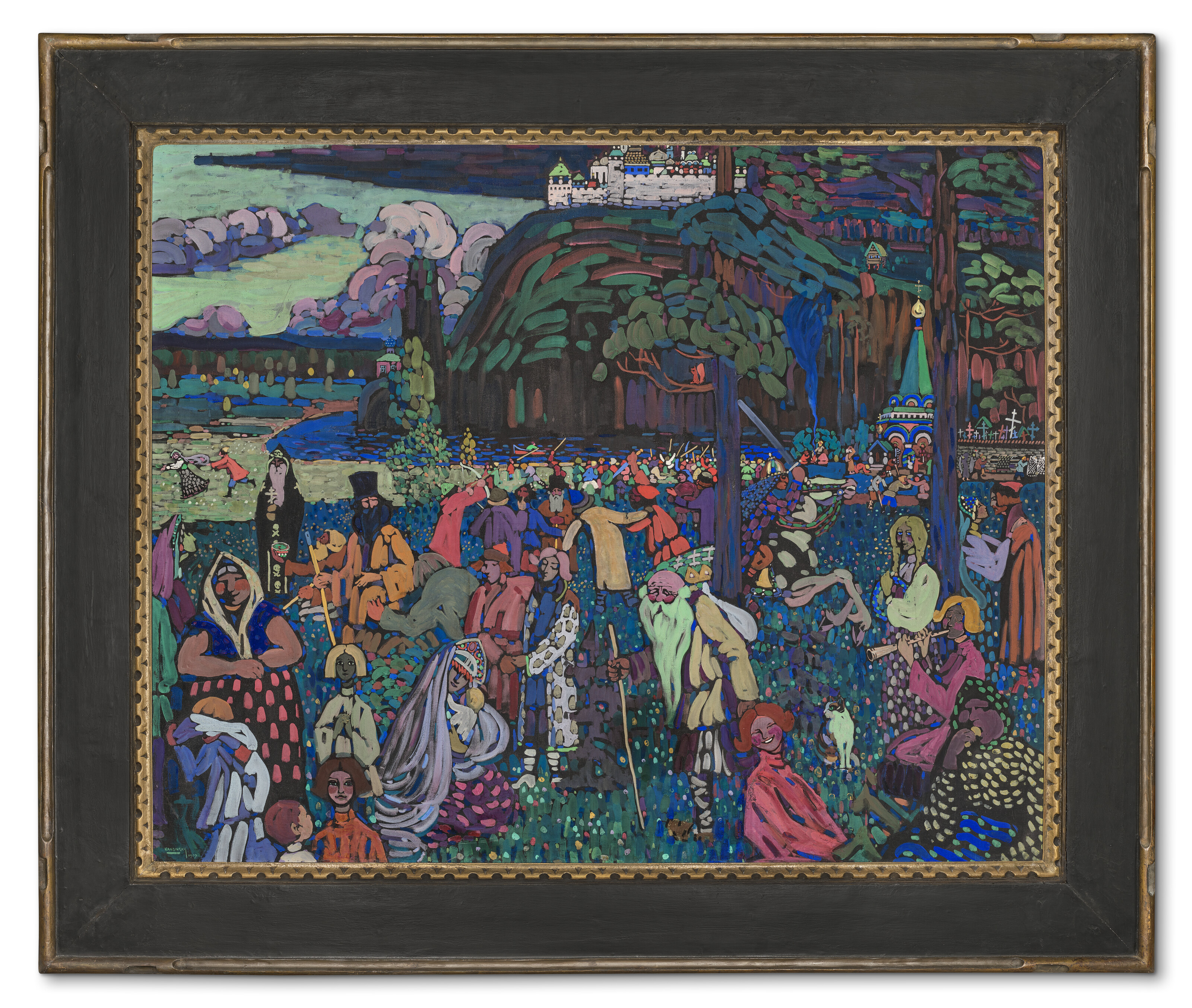 WASSILY KANDINSKY (1866-1944), Das bunte Leben (La vie mélangée