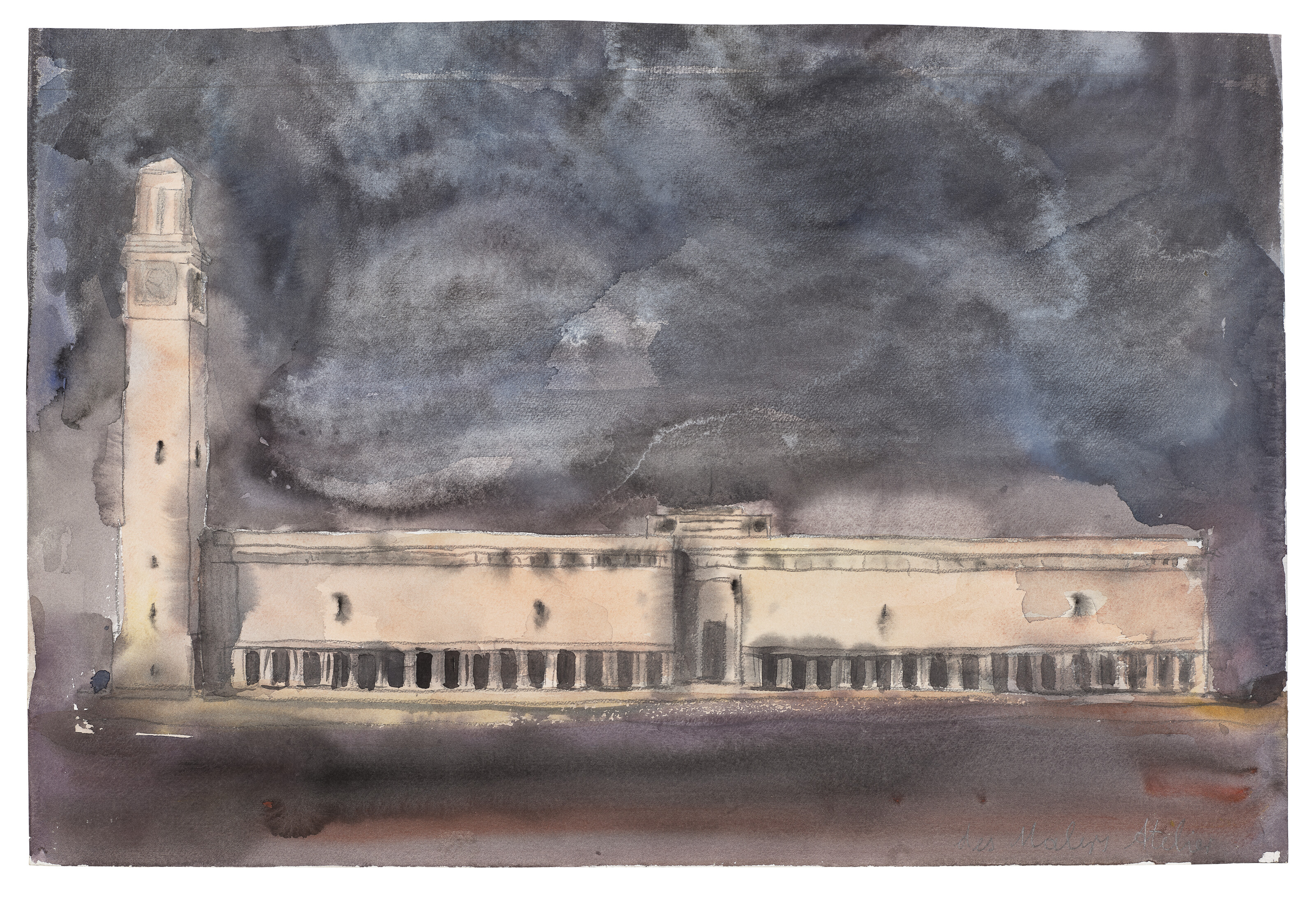 Anselm Kiefer, Untitled (Des Malers Atelier) (The Painter's Studio), circa 1982, offered in the Post-War and Contemporary Art Day Sale on 15 October 2026 at Christie's in London