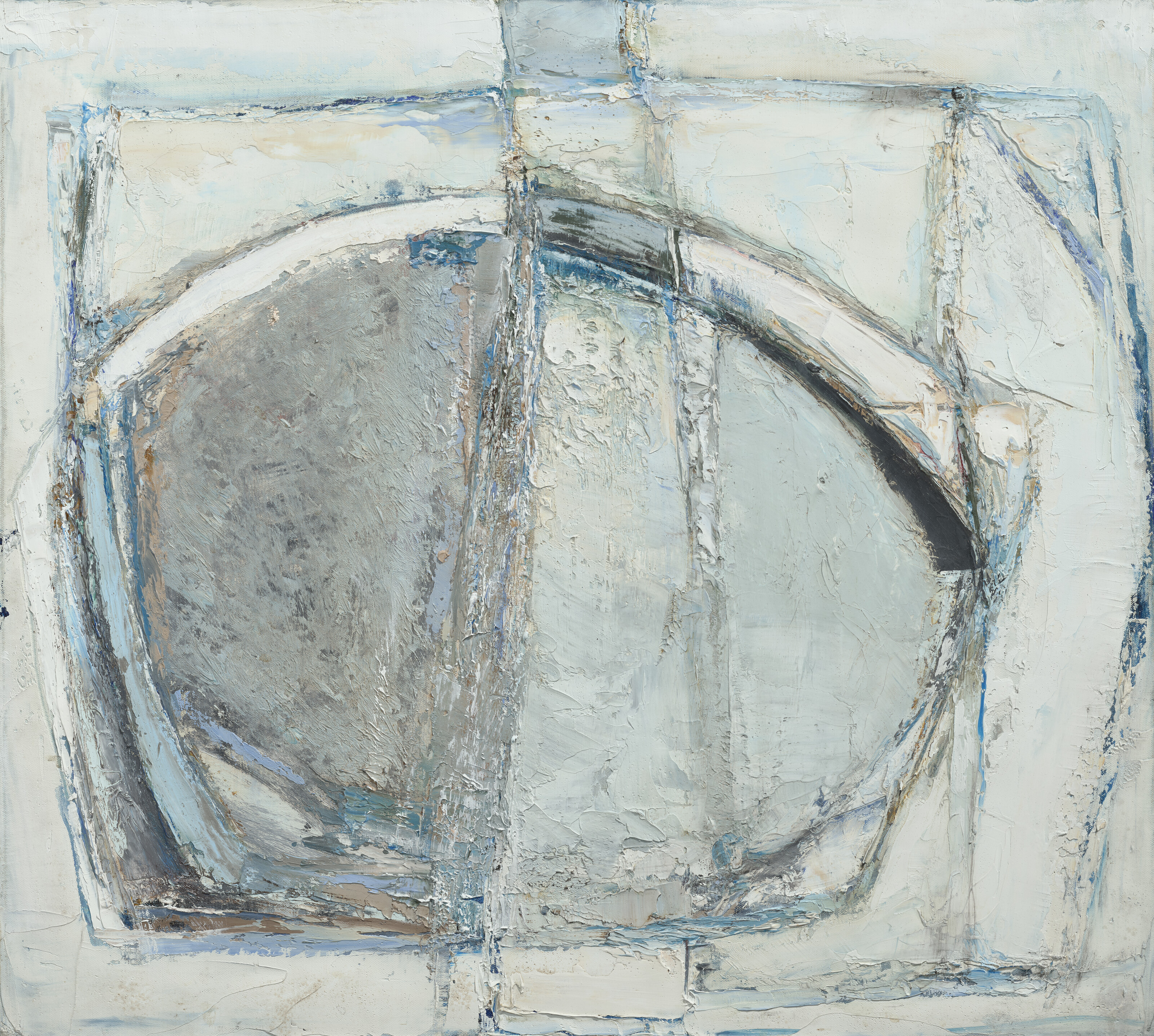 Paul Feiler, Boskenna, Blue, 1962, offered in the Modern British and Irish Art Day Sale on 19 March 2026 at Christie's in London
